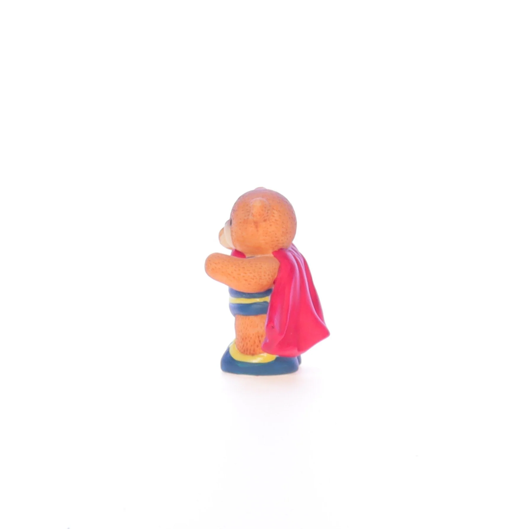 Lucy and Me Vintage 1990 Porcelain Figurine Bear in Super Hero Costume - Image 3
