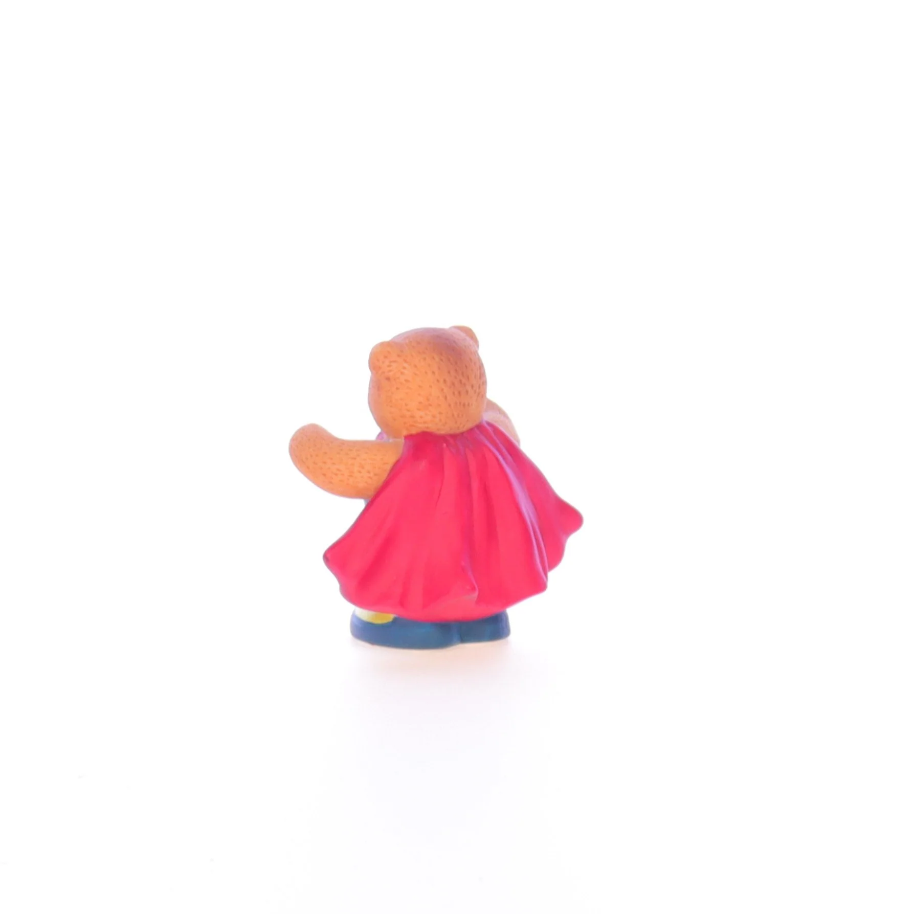 Lucy and Me Vintage 1990 Porcelain Figurine Bear in Super Hero Costume - Image 4