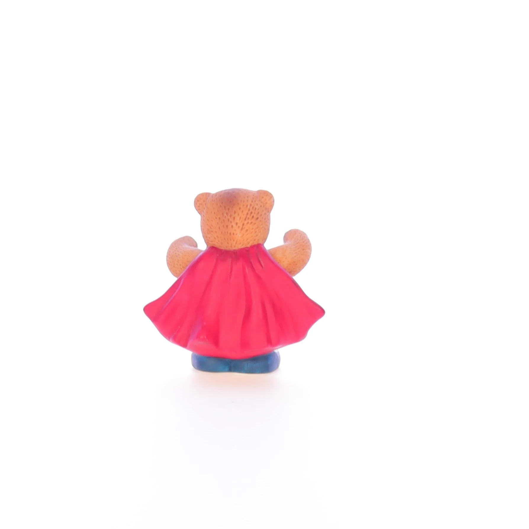 Lucy and Me Vintage 1990 Porcelain Figurine Bear in Super Hero Costume - Image 5