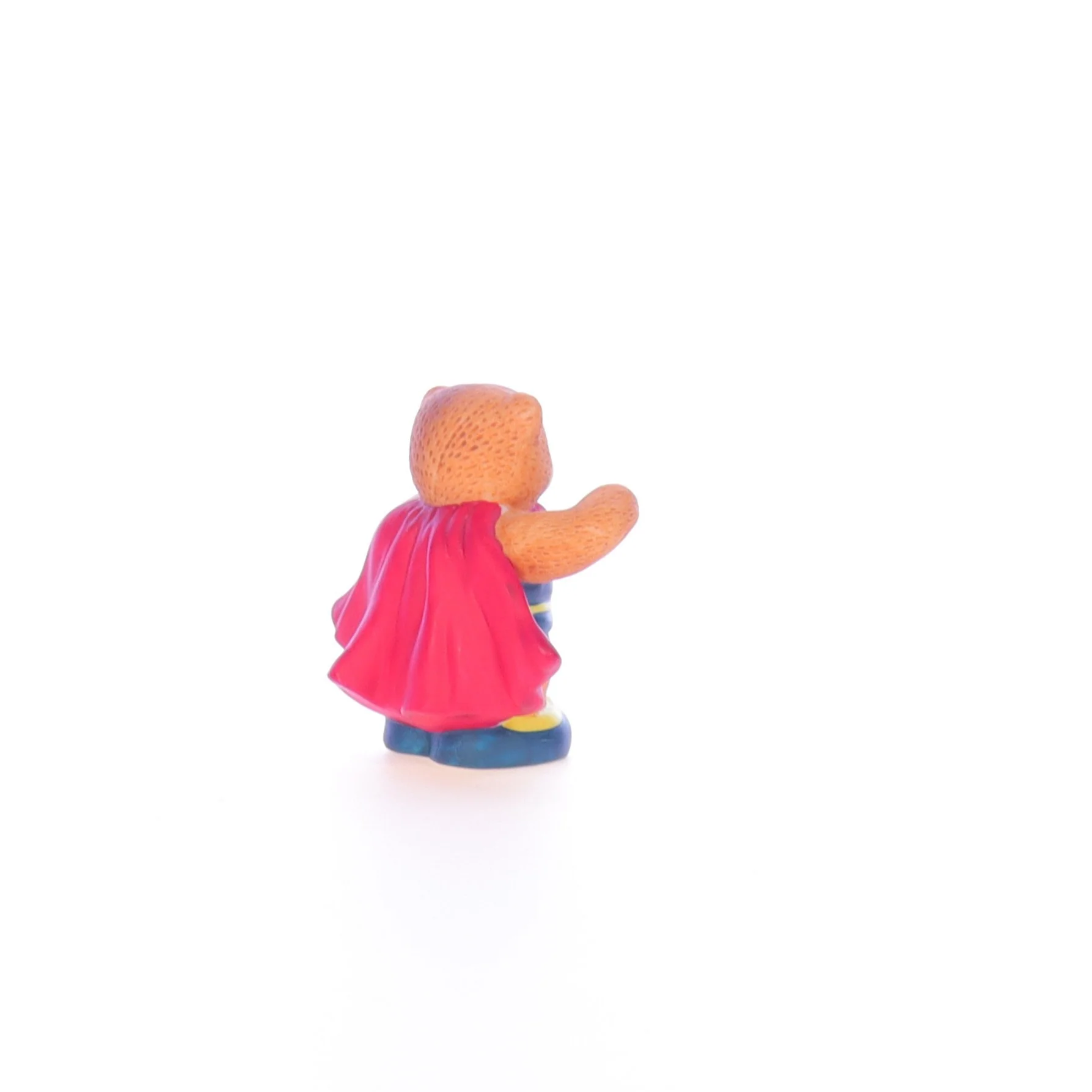 Lucy and Me Vintage 1990 Porcelain Figurine Bear in Super Hero Costume - Image 6