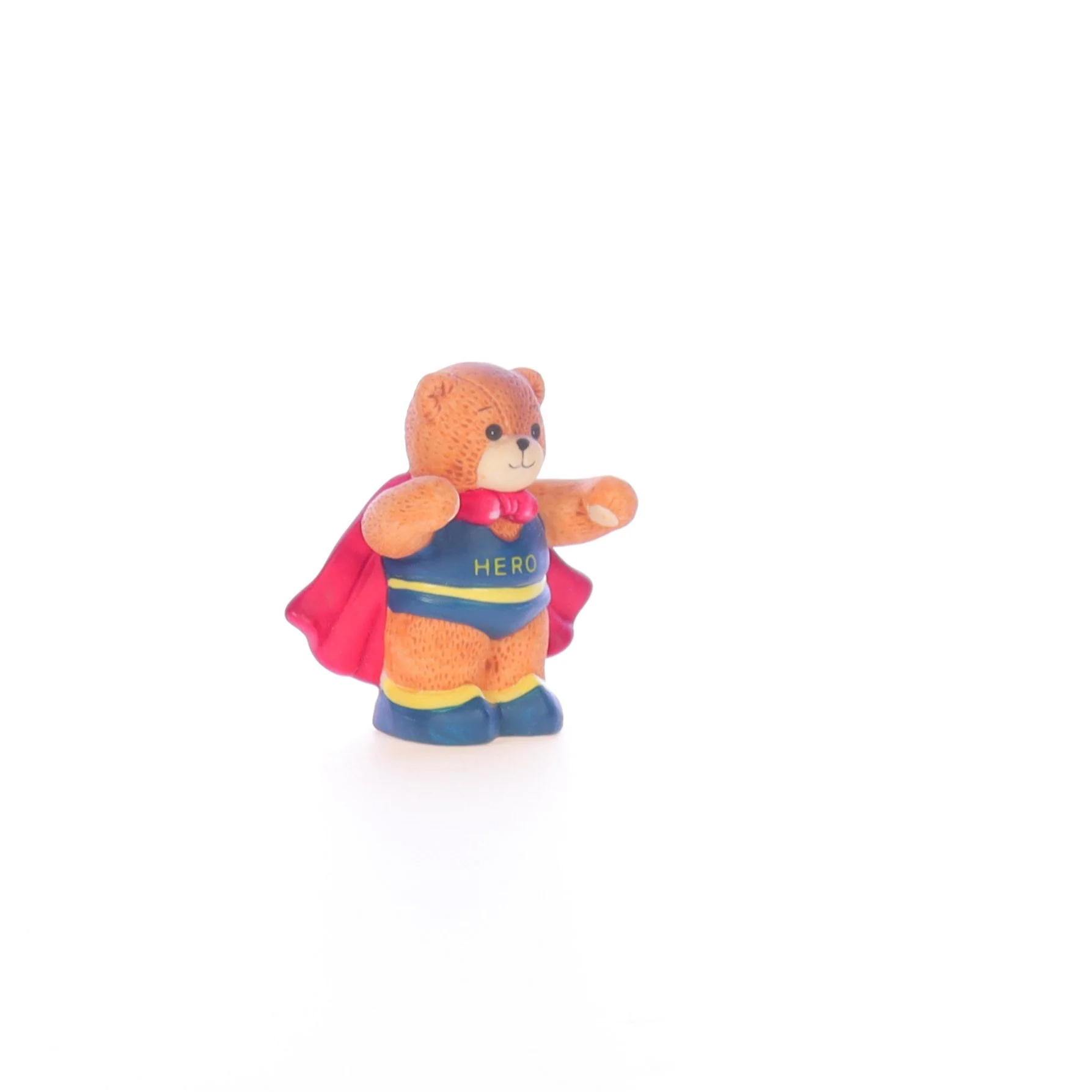 Lucy and Me Vintage 1990 Porcelain Figurine Bear in Super Hero Costume - Image 8