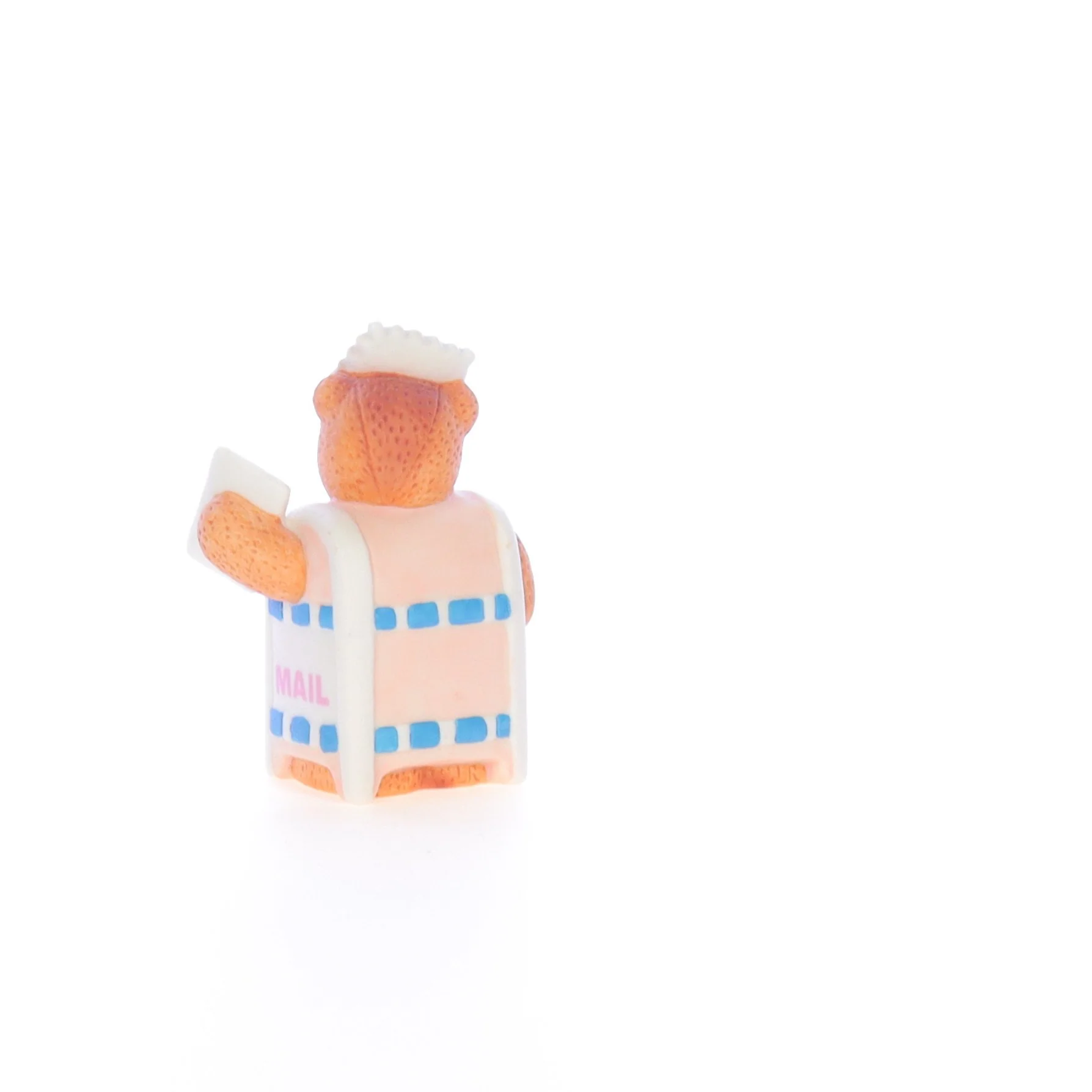 Lucy and Me Vintage  Porcelain Figurine Bear Mail Box with Love Letter - Image 5