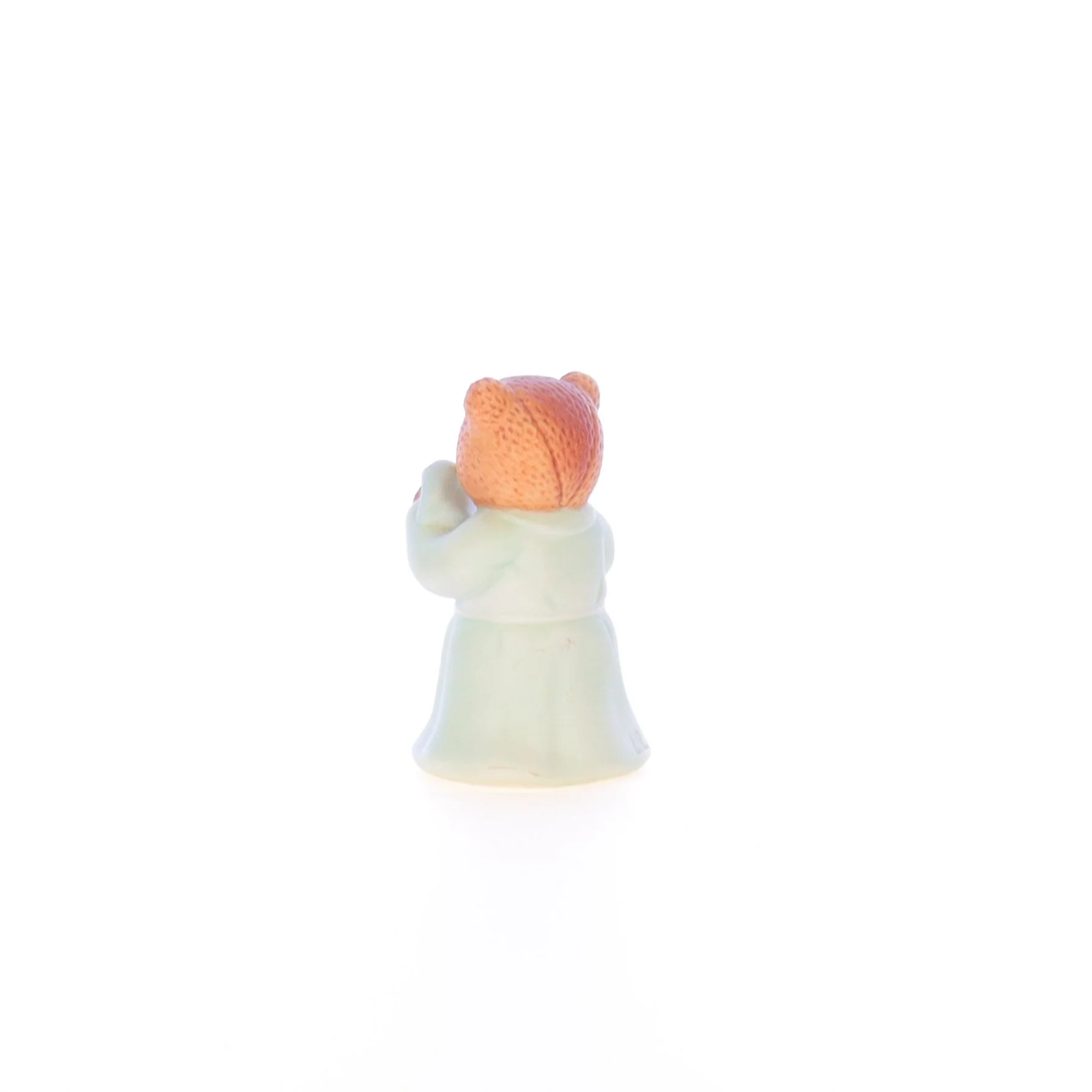 Lucy and Me Vintage 1986 Porcelain Figurine Bear with Bath Robe Lucy_Unknown_010 - Image 4
