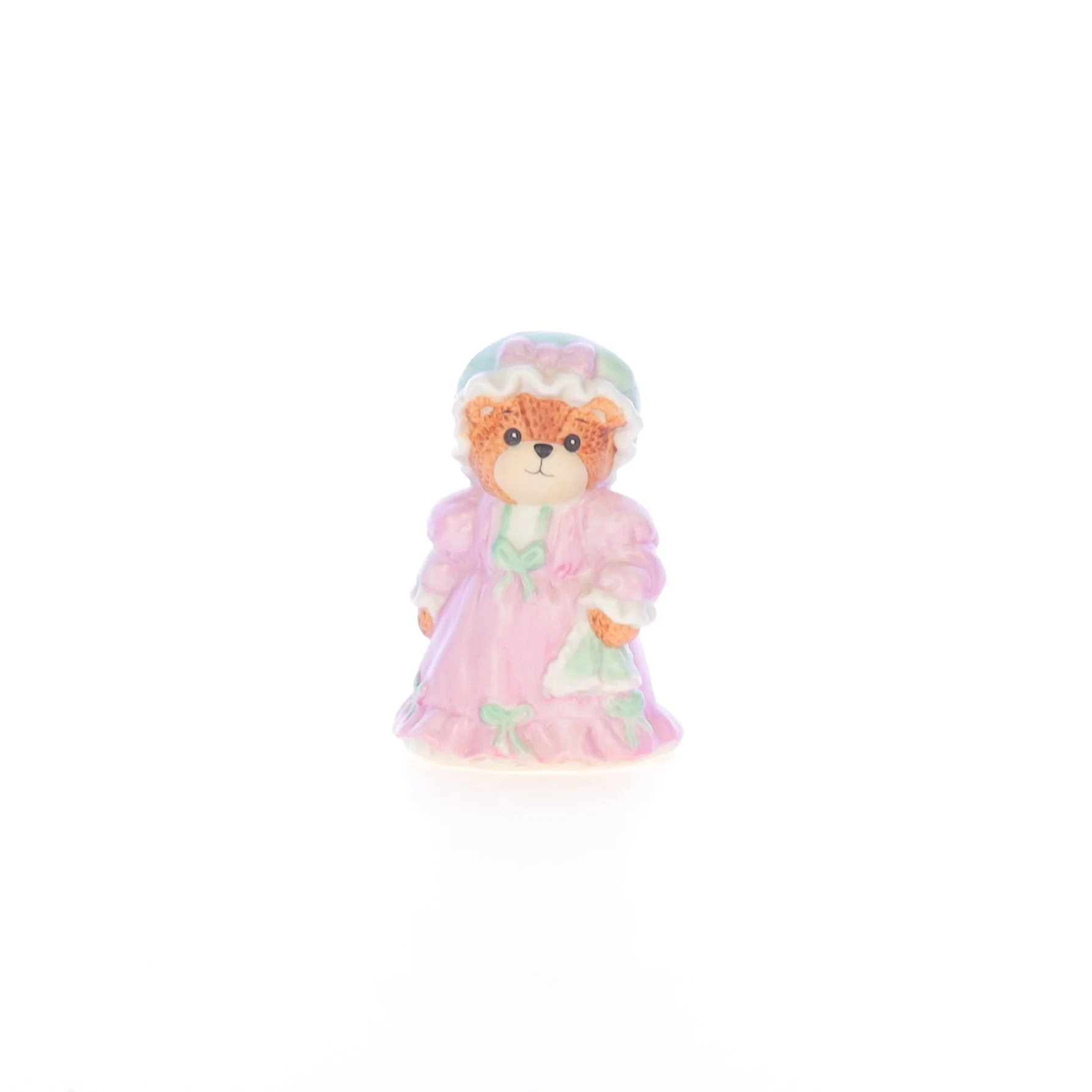 Lucy and Me Vintage 1987 Porcelain Figurine Bear with Bonnet Lucy_Unknown_006