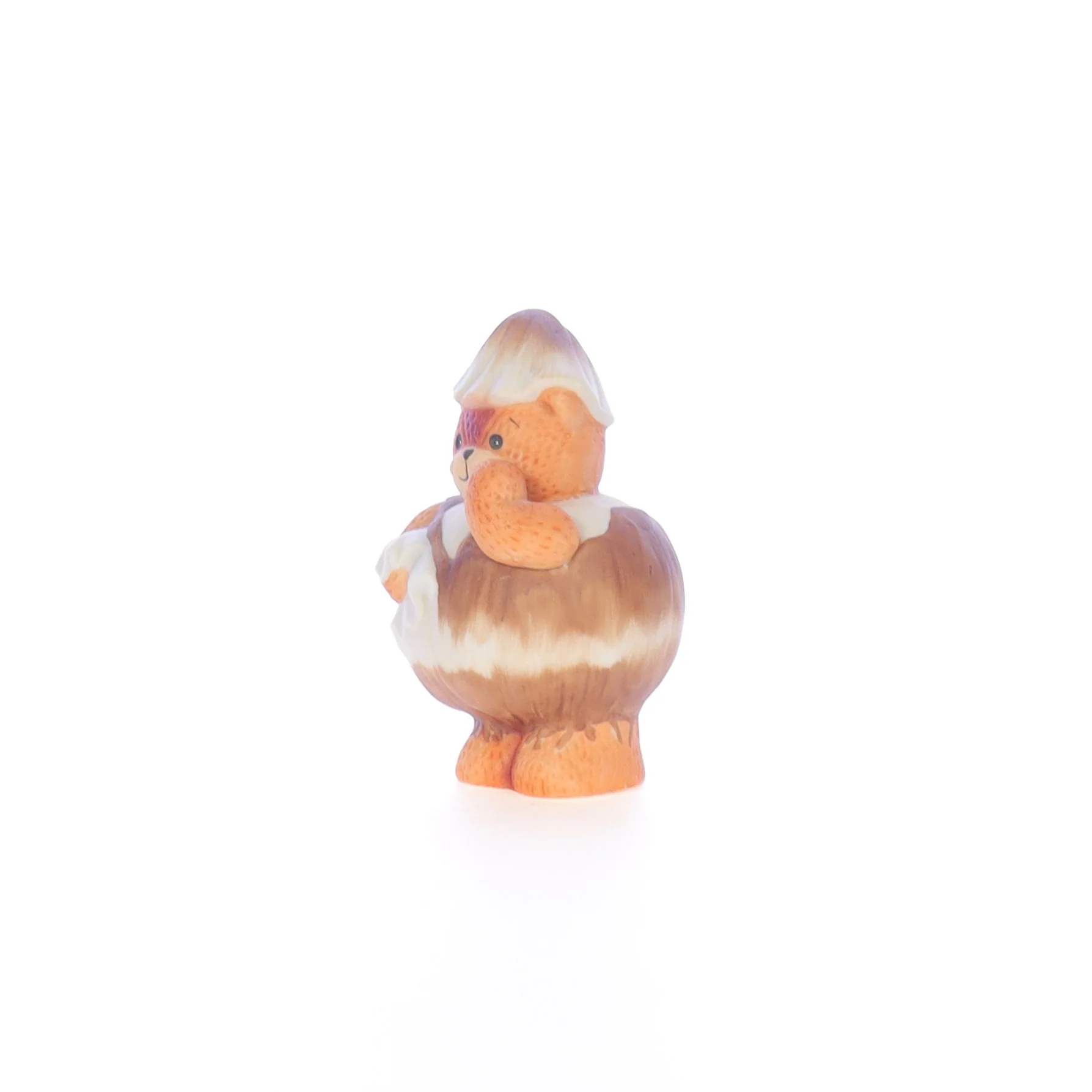 Lucy and Me Vintage Porcelain Figurine Bear with Coconut Costume Lucy_Unknown_080 - Image 2