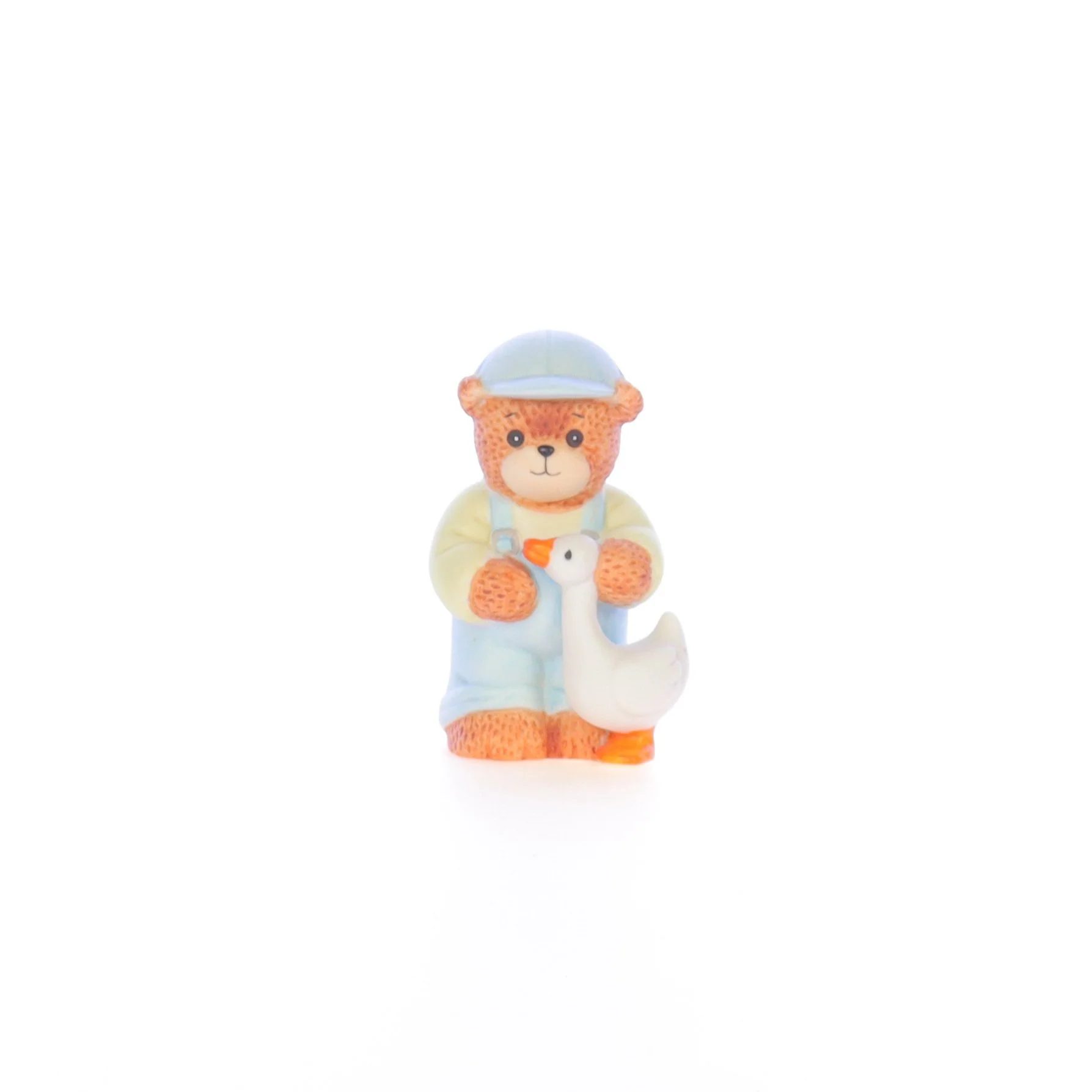 Lucy and Me Vintage 1986 Porcelain Figurine Bear with Goose Lucy_Unknown_023