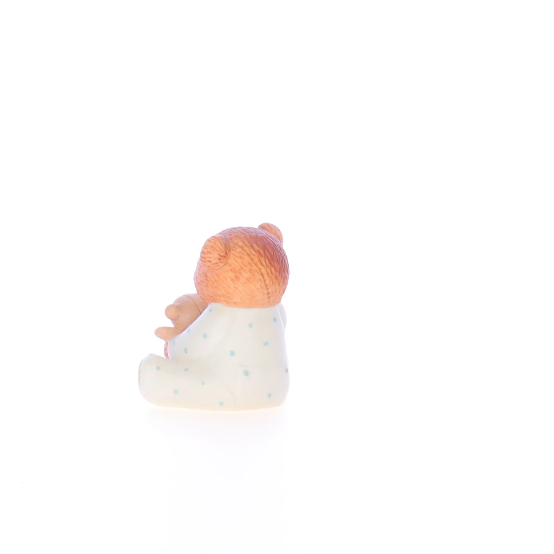 Lucy and Me Vintage  Porcelain Figurine Bear with Pajamas and Teddie - Image 4