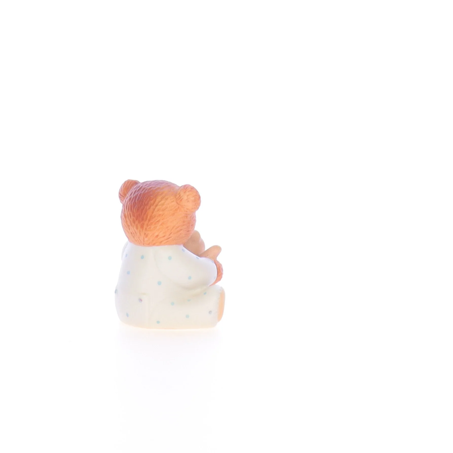 Lucy and Me Vintage  Porcelain Figurine Bear with Pajamas and Teddie - Image 6