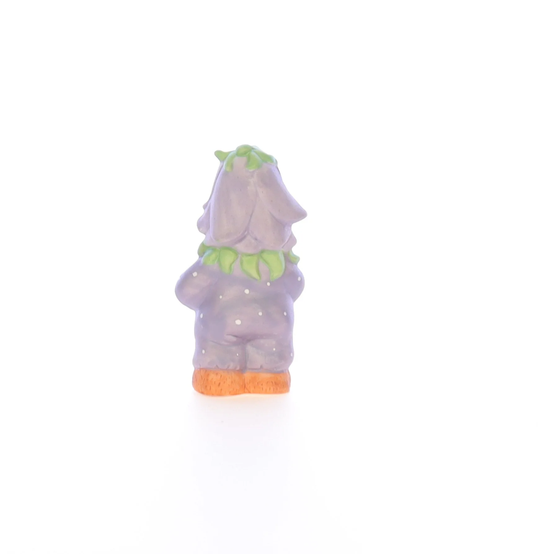 Lucy and Me Vintage 1969 Porcelain Figurine Bear with Purple Flower Costume - Image 5