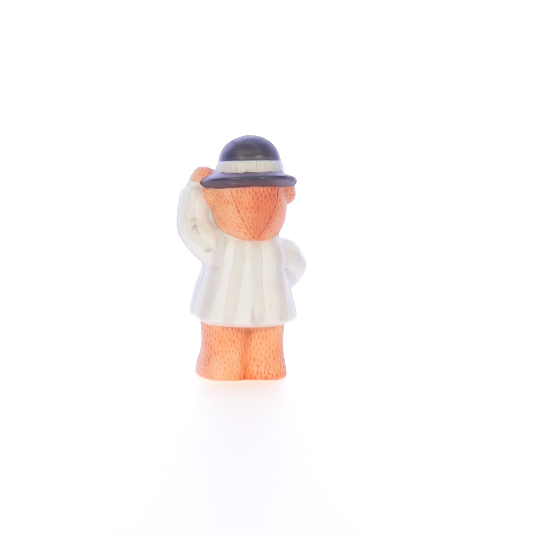 Lucy and Me Vintage 1987 Porcelain Figurine Bear with White Tuxedo - Image 5