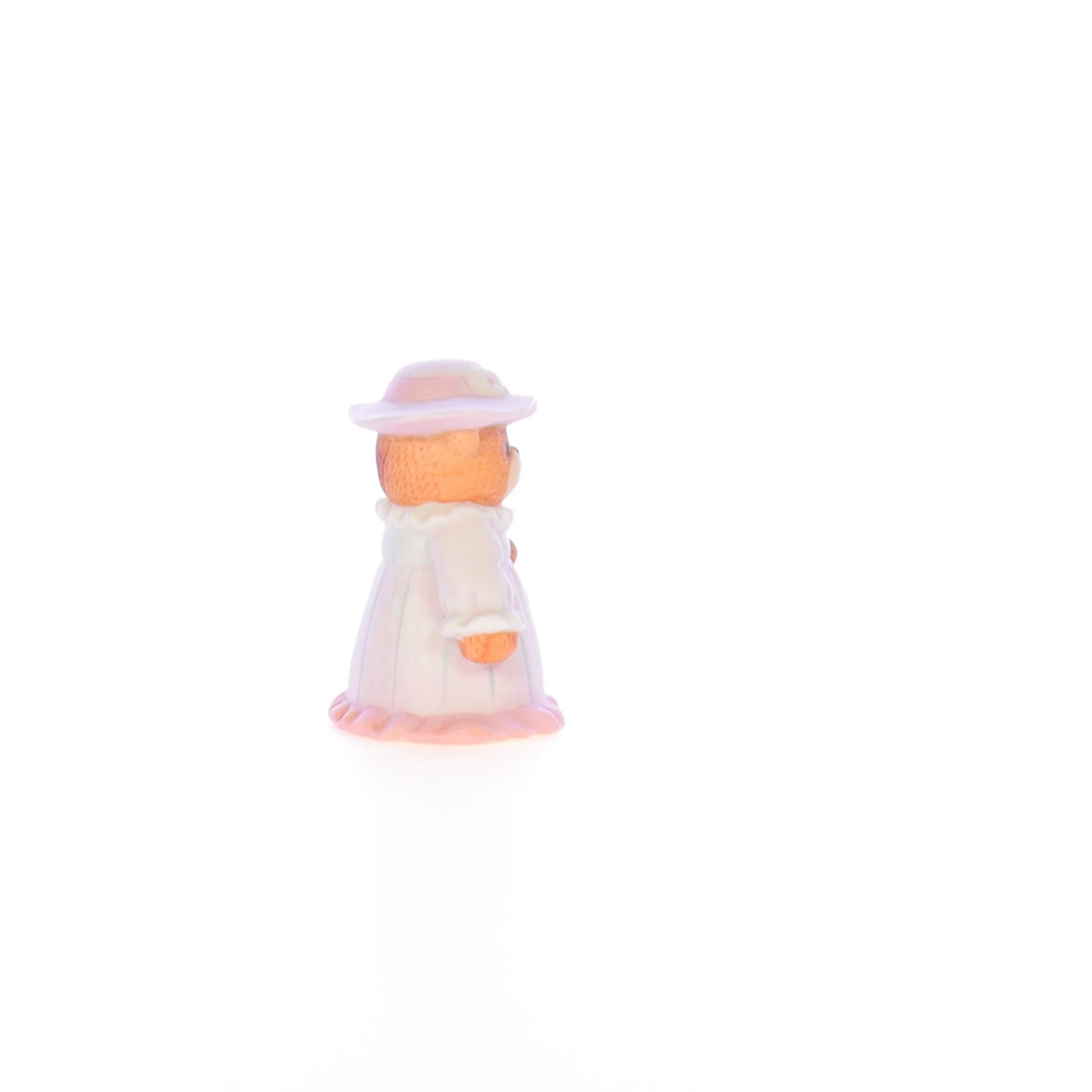Lucy and Me Vintage 1986 Porcelain Figurine Girl Bear with Easter Egg Bakset - Image 7