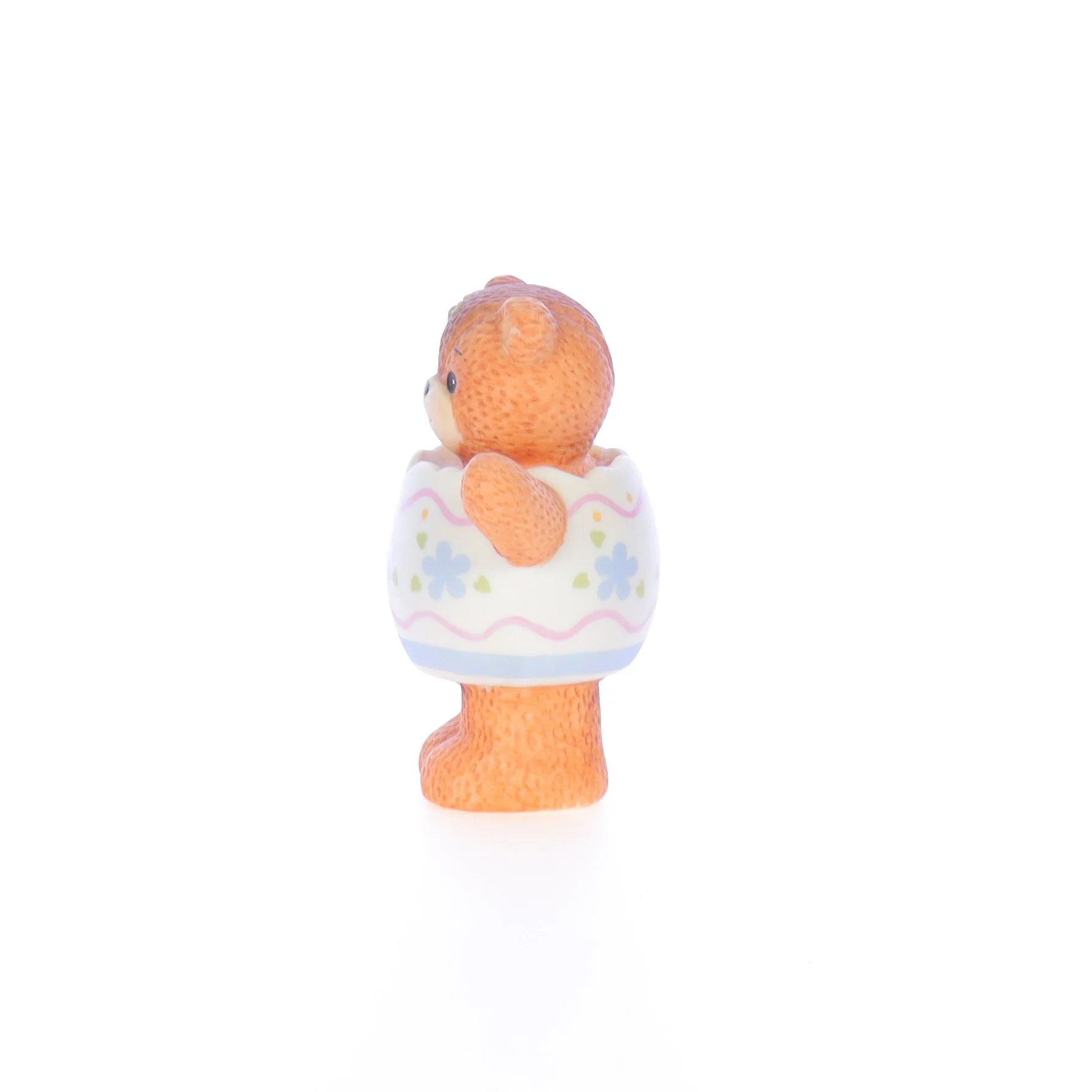 Lucy and Me Vintage 1985 Porcelain Figurine Girl Bear with Easter Egg Costume - Image 3