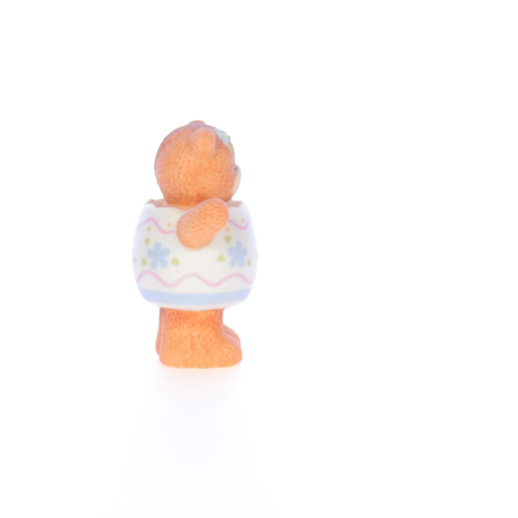 Lucy and Me Vintage 1985 Porcelain Figurine Girl Bear with Easter Egg Costume - Image 7