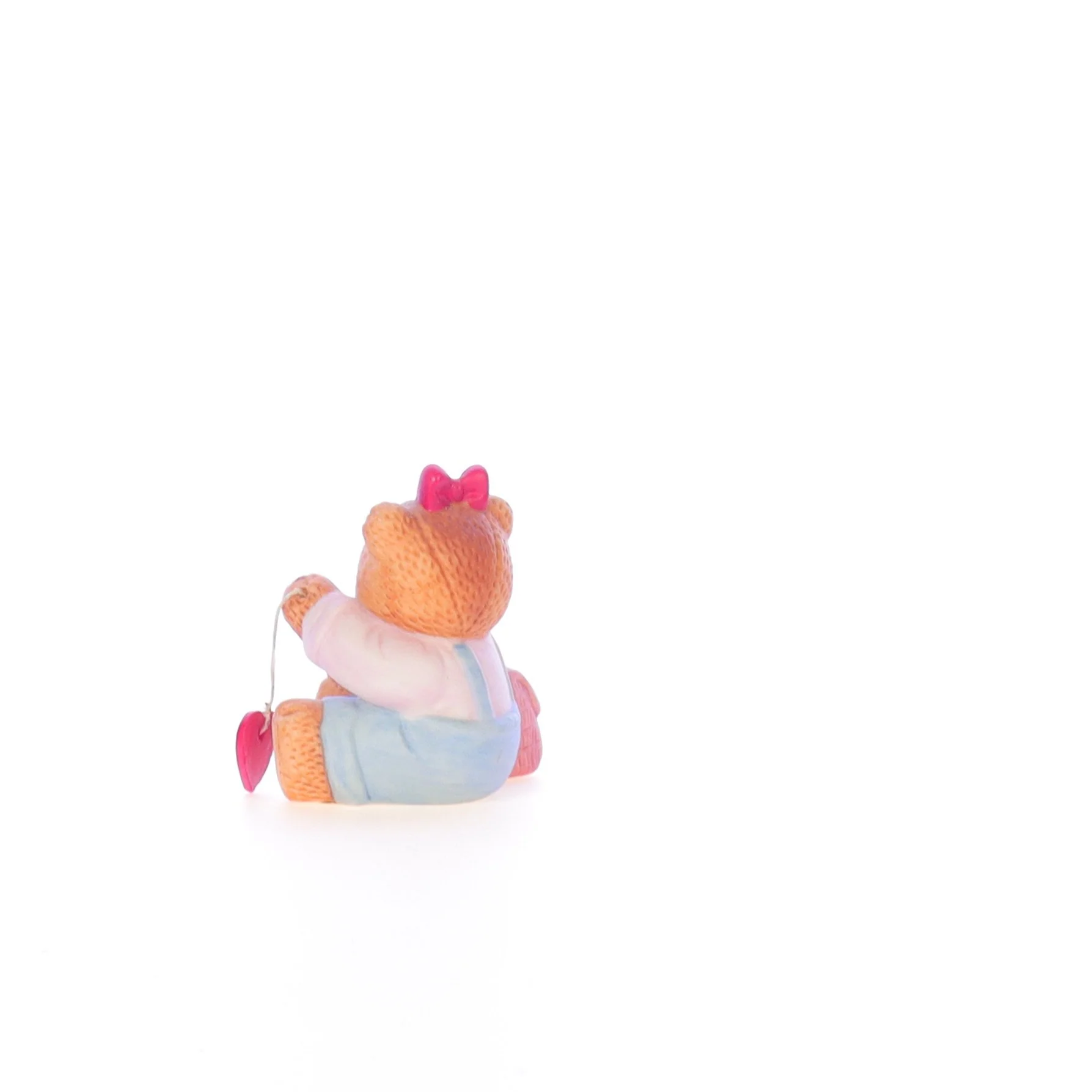 Lucy and Me Vintage Porcelain Figurine Girl Bear with Valentine Lucy_Unknown_079 - Image 4