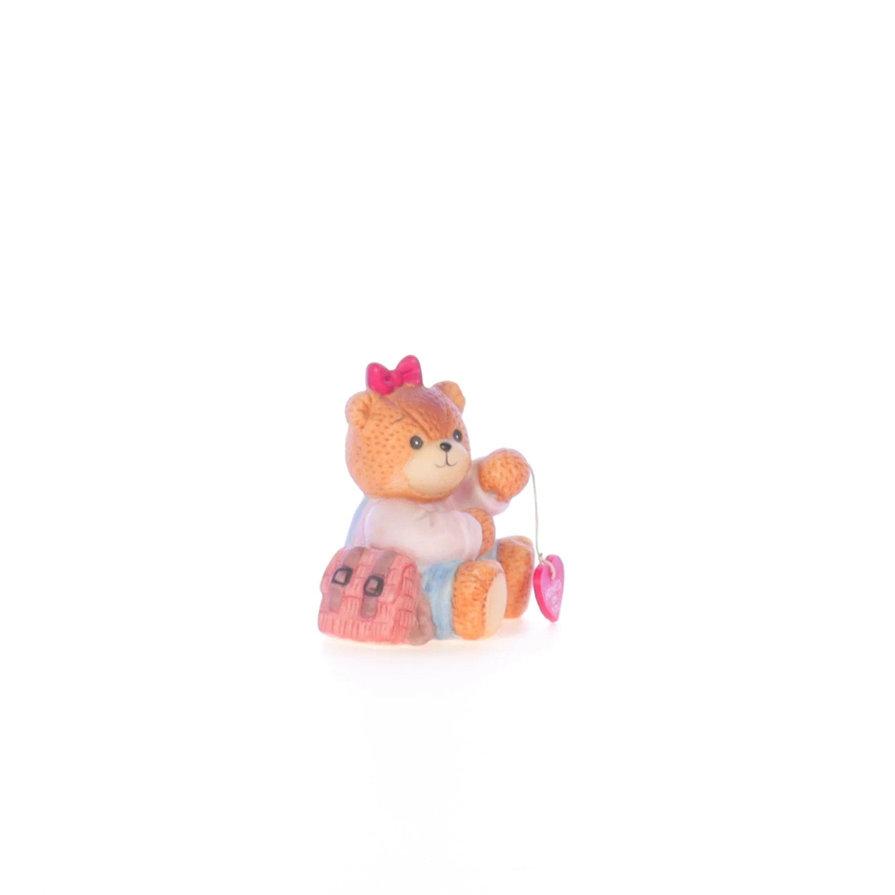 Lucy and Me Vintage Porcelain Figurine Girl Bear with Valentine Lucy_Unknown_079 - Image 8