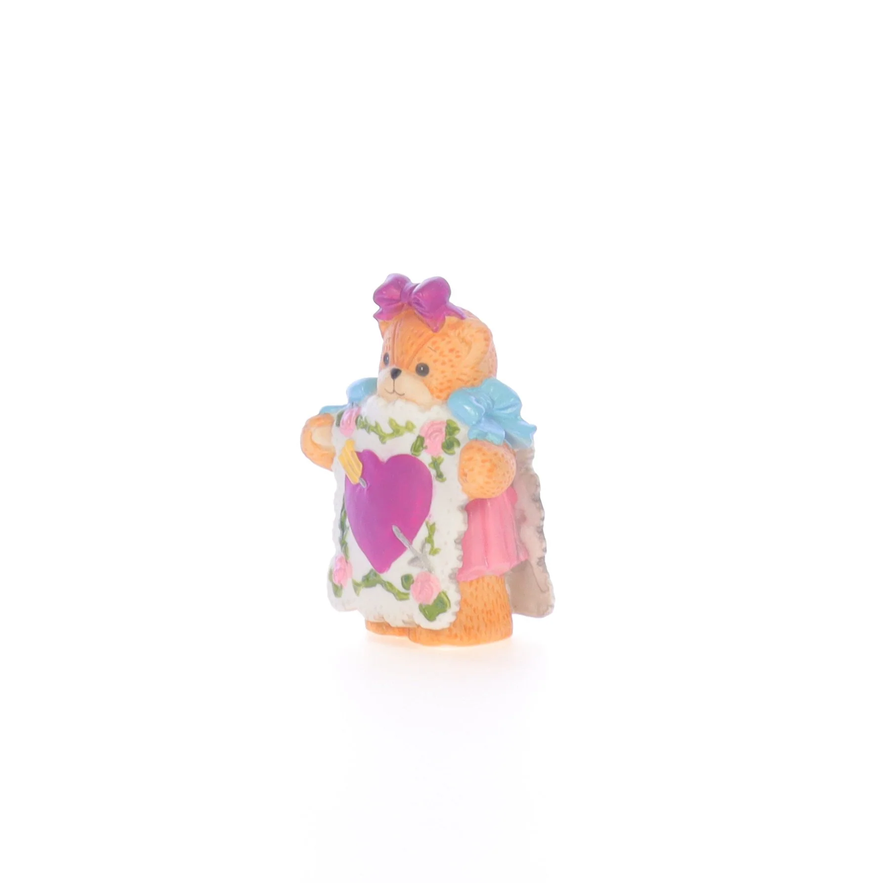 Lucy and Me Vintage  Porcelain Figurine Heart Card Bear Lucy_Unknown_075 - Image 2
