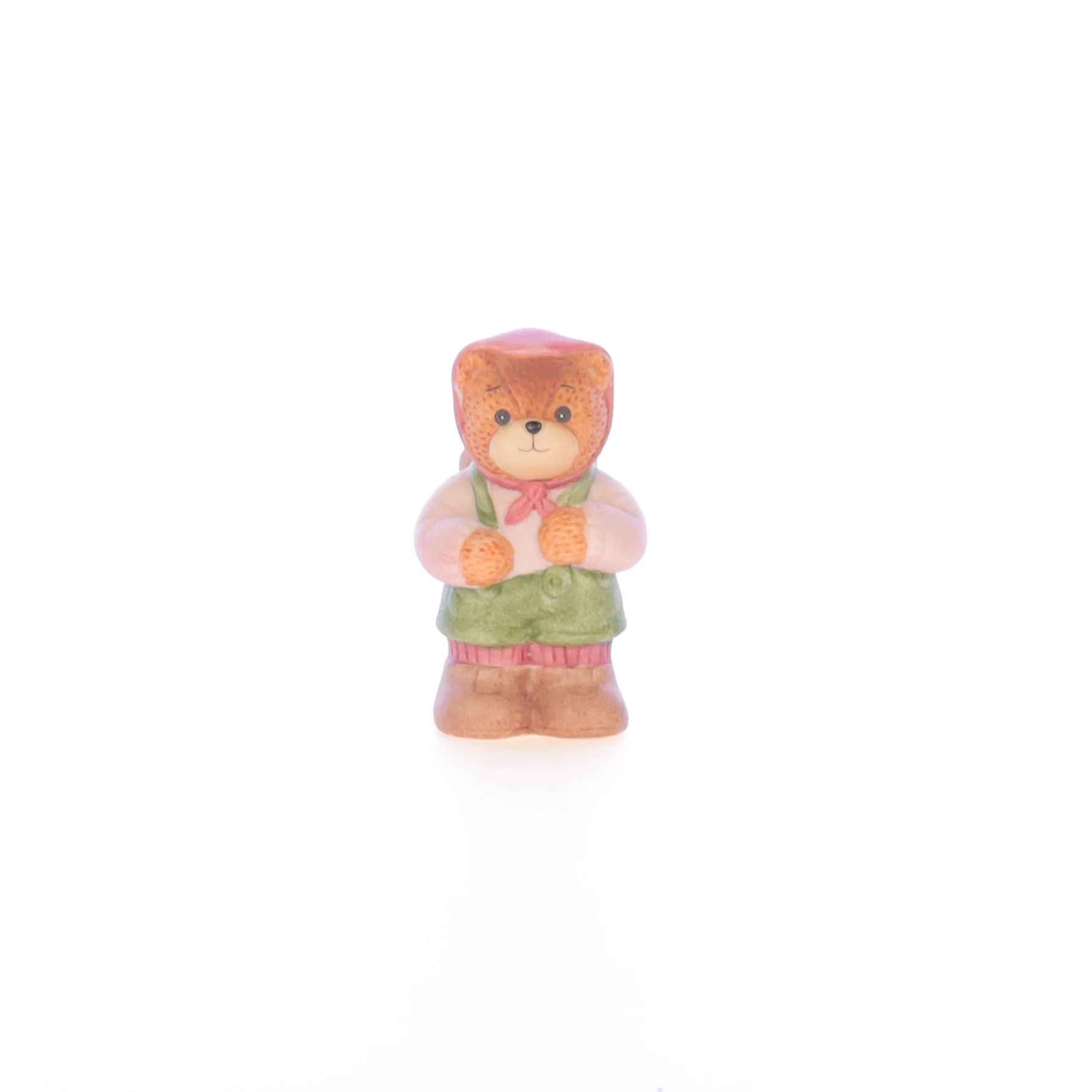 Lucy and Me Vintage 1986 Porcelain Figurine Hiking Bear Lucy_Unknown_036