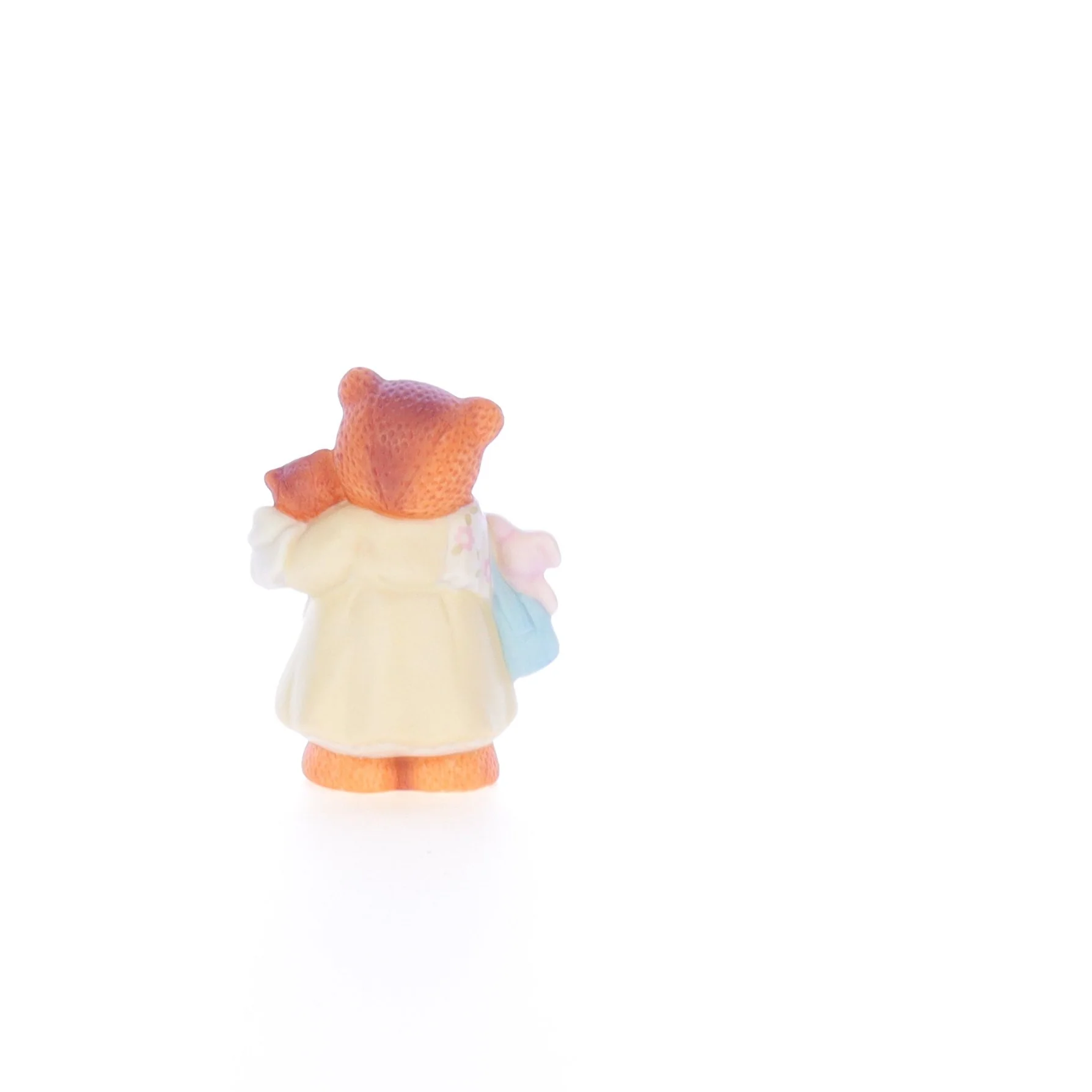 Lucy and Me Vintage Porcelain Figurine Mama Bear with Diaper Bag and Baby - Image 5