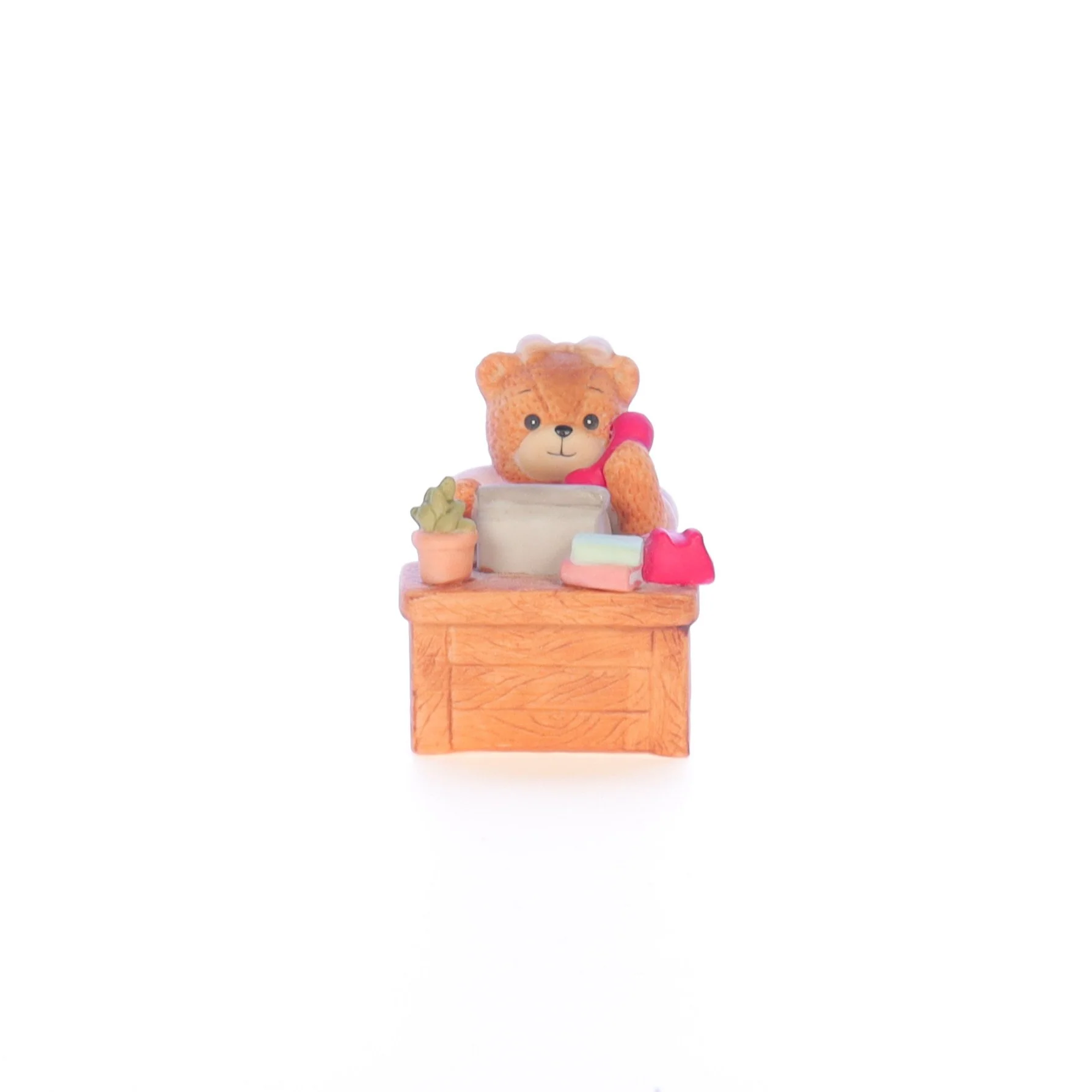 Lucy and Me Vintage 1986 Porcelain Figurine Secretary Bear Lucy_Unknown_057