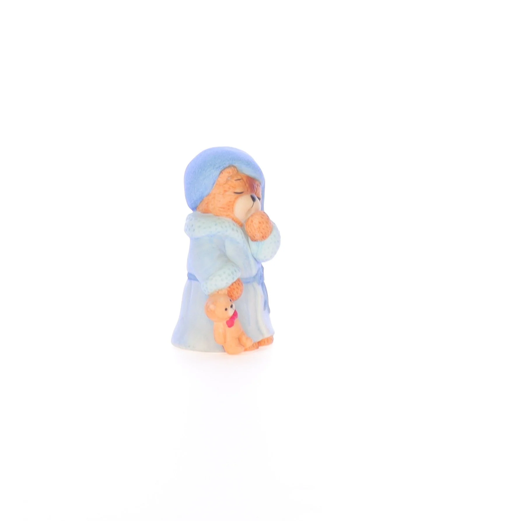 Lucy and Me Vintage 1986 Porcelain Figurine Sleepy Bear in Pajamas - Image 8