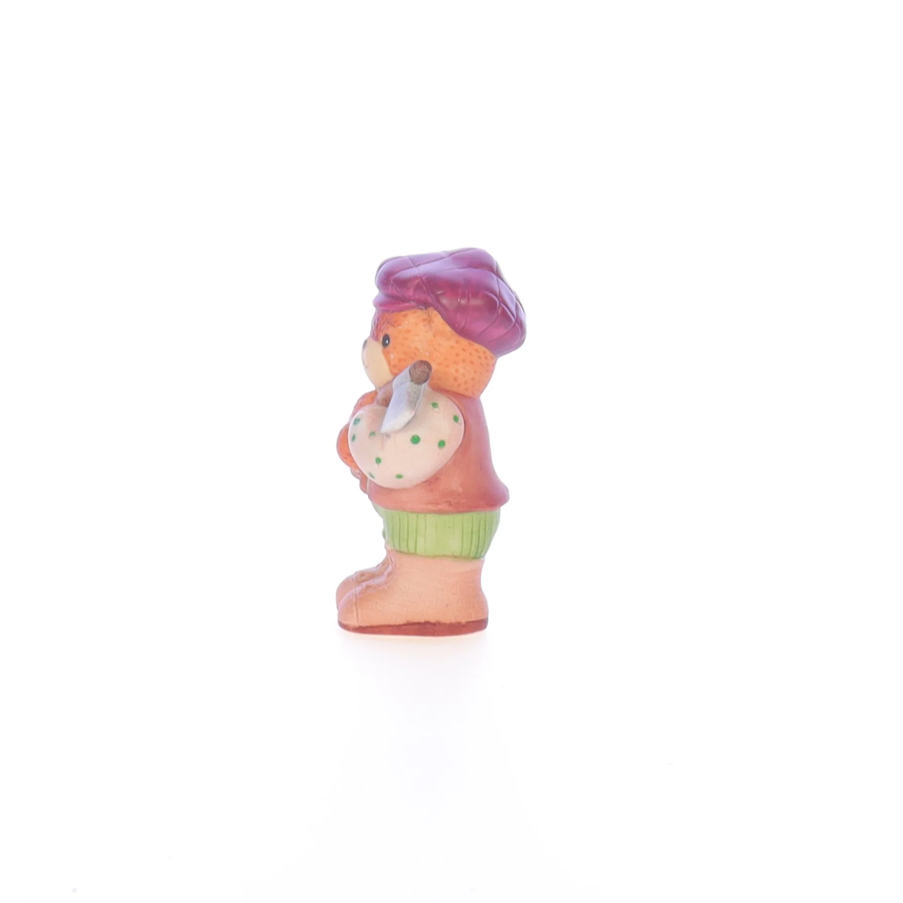 Lucy and Me Vintage 1988 Porcelain Figurine Wood Cutter Bear Lucy_Unknown_039 - Image 3