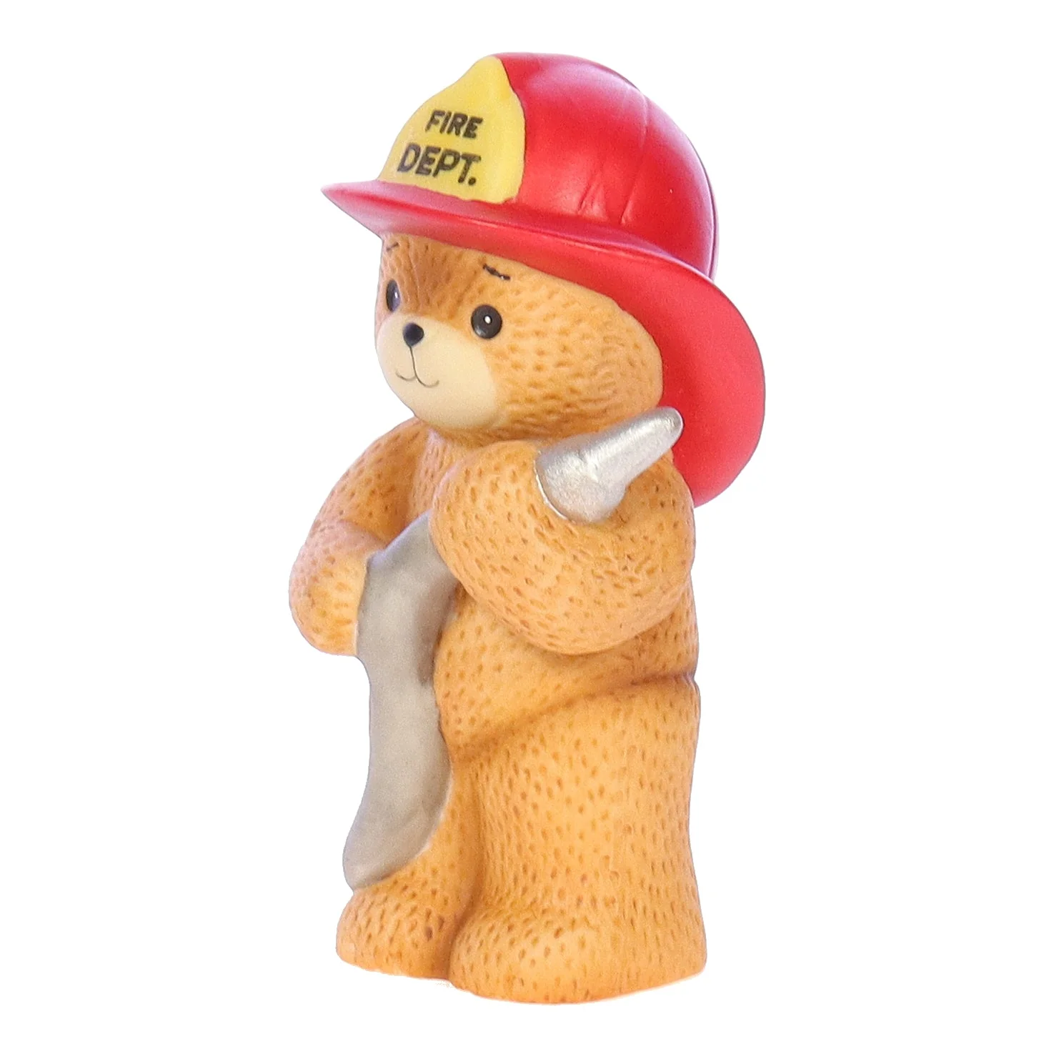 Lucy and Me Vintage 1984 Porcelain Figurine Firefighter Bear Lucy_And_Me_134 - Image 2