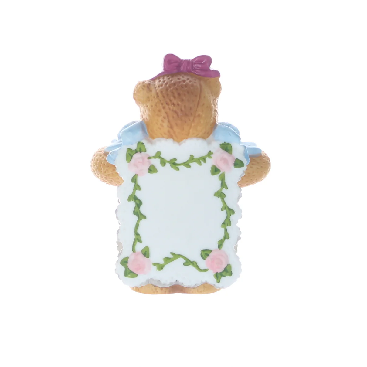 Lucy and Me Vintage 1991 Porcelain Figurine Valentine Heart Sandwich Board Bear - Image 5