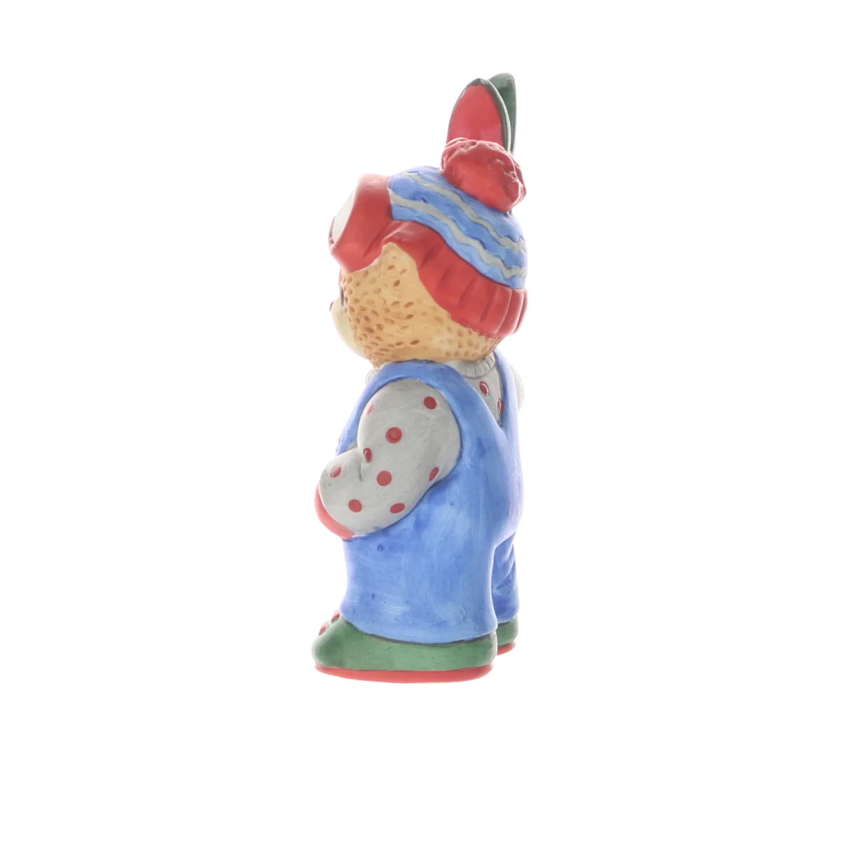 Lucy and Me Vintage 1988 Porcelain Figurine Winter Bear with Skiis - Image 3