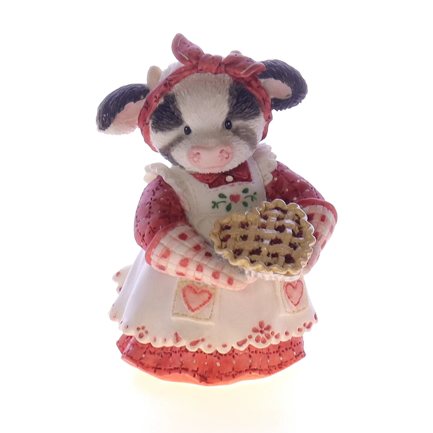 Marys Moo Moos Vintage Resin Valentine's Day Figurine 104272 1994 3.5"