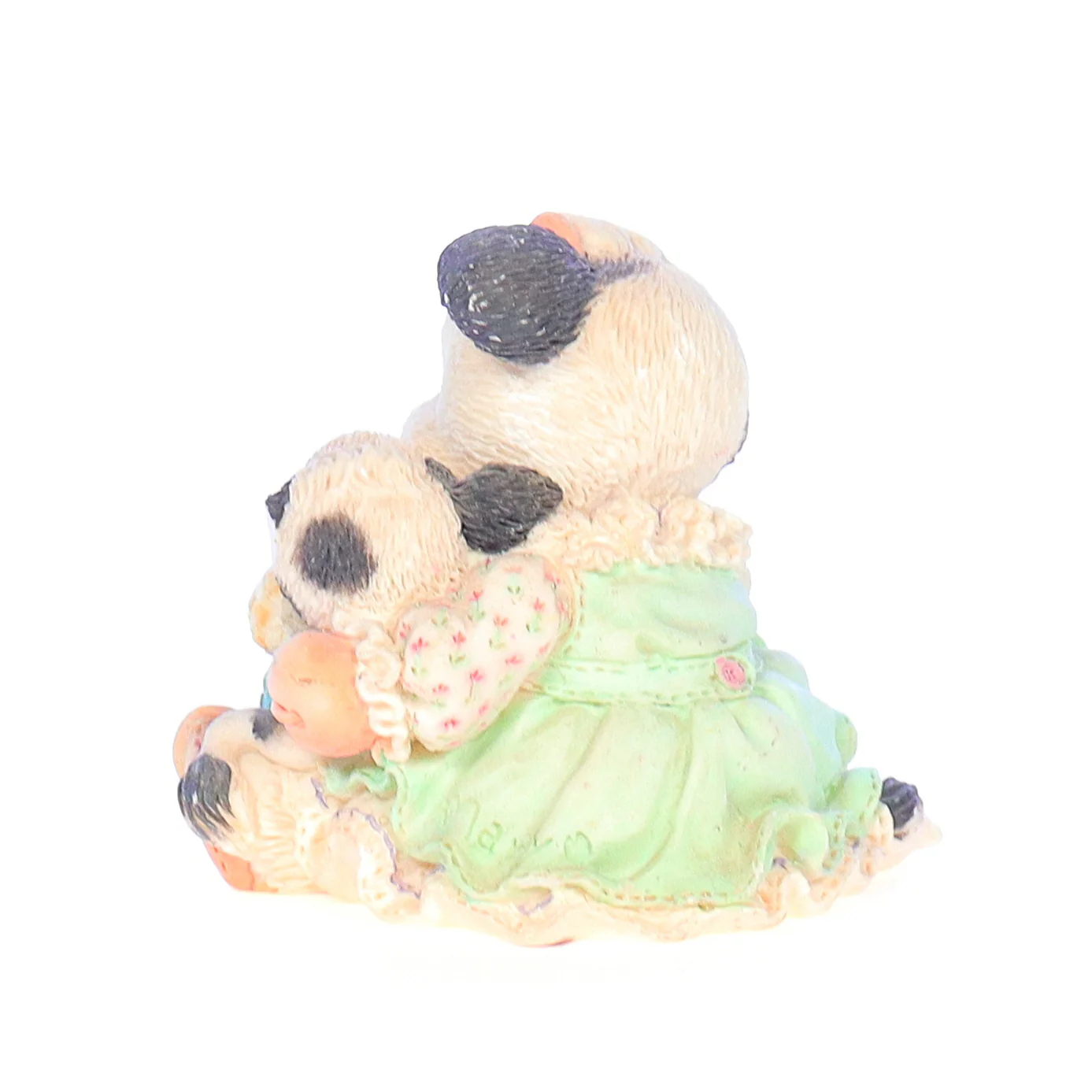Marys Moo Moos Vintage Resin Easter Figurine 104906 An Eggspression Of Love 1994 - Image 4