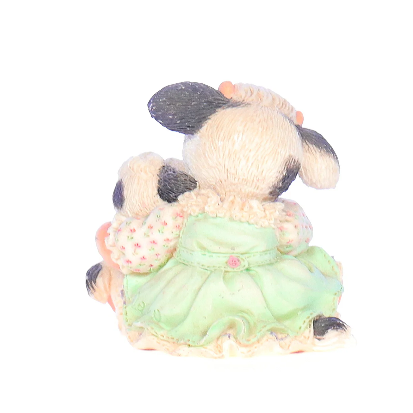 Marys Moo Moos Vintage Resin Easter Figurine 104906 An Eggspression Of Love 1994 - Image 5