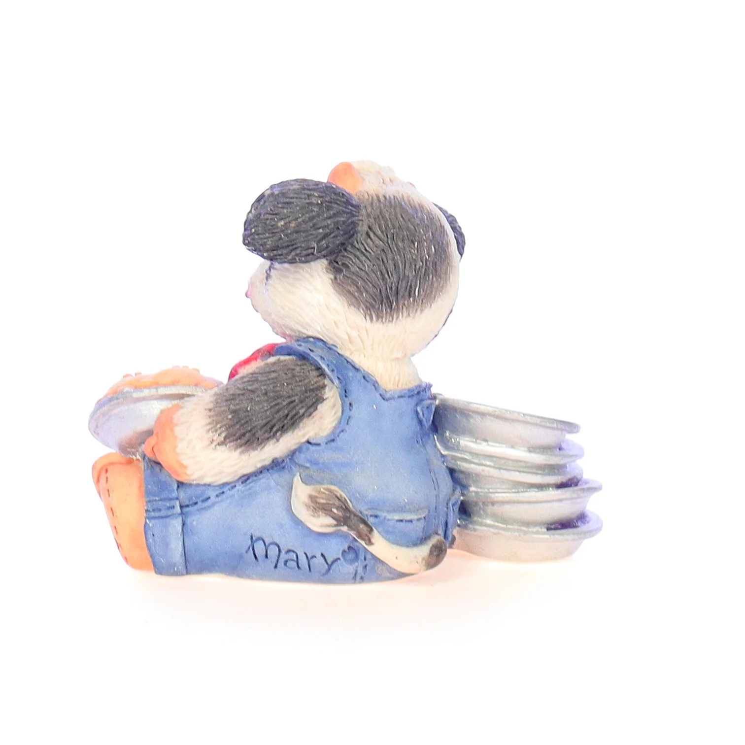 Marys Moo Moos Vintage Resin Aggriculture Figurine 125644 Cow Pies 1994 2.25" - Image 4