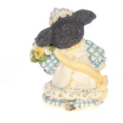 Marys Moo Moos Vintage Resin Spring Figurine 125652 Bovine Beauty 1994 3" - Image 5