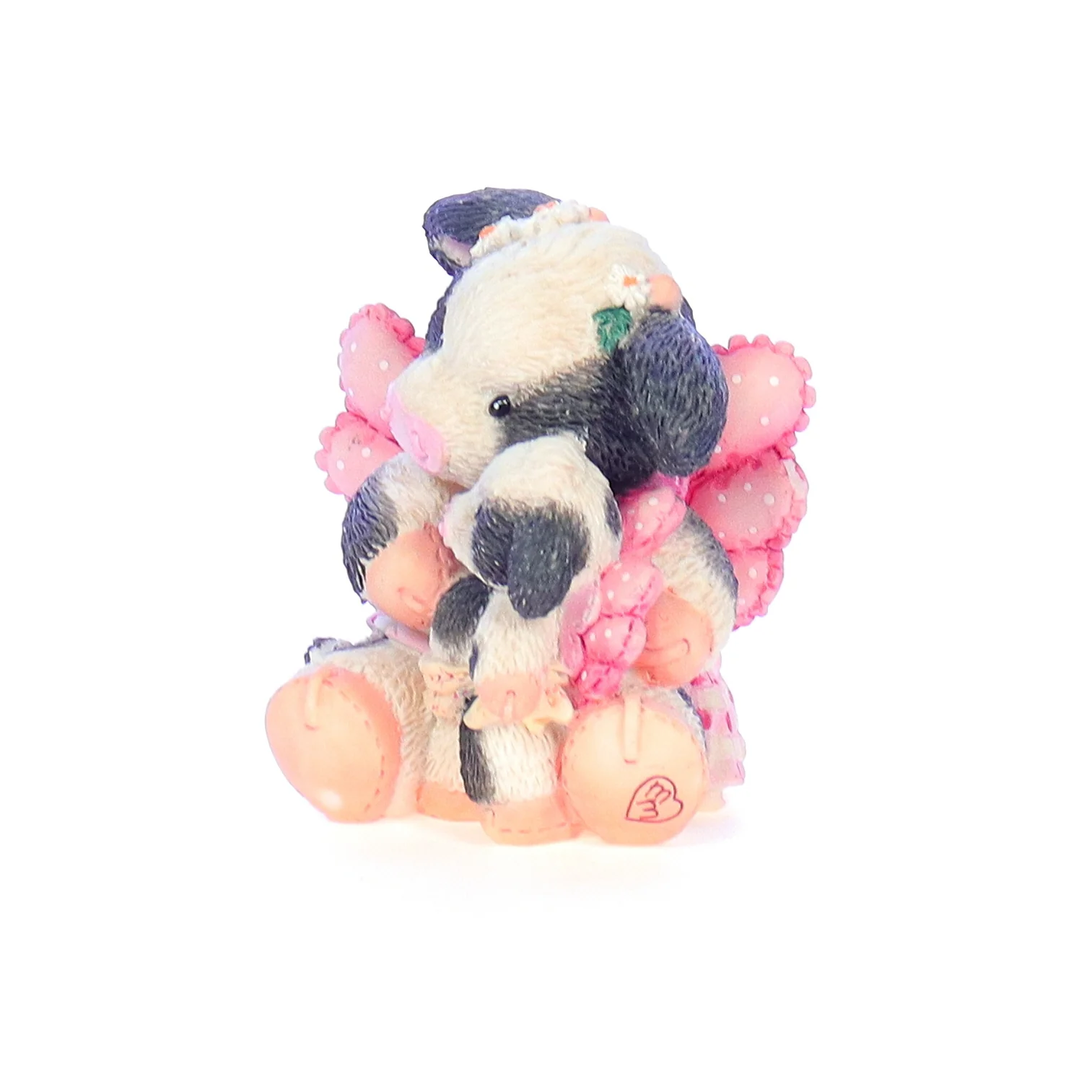 Marys Moo Moos Vintage Resin Valentine's Day Figurine 159395 Holstein You Close - Image 2