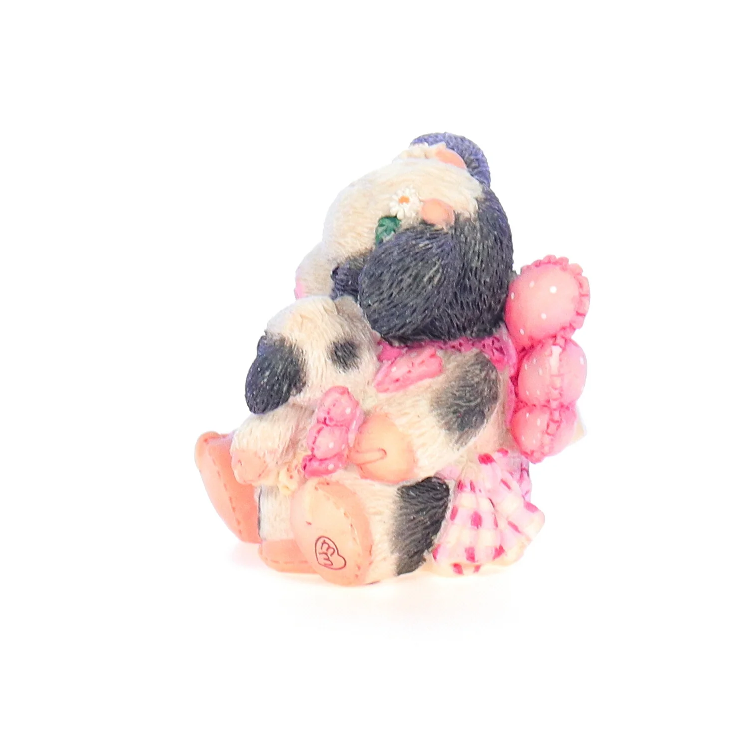 Marys Moo Moos Vintage Resin Valentine's Day Figurine 159395 Holstein You Close - Image 3