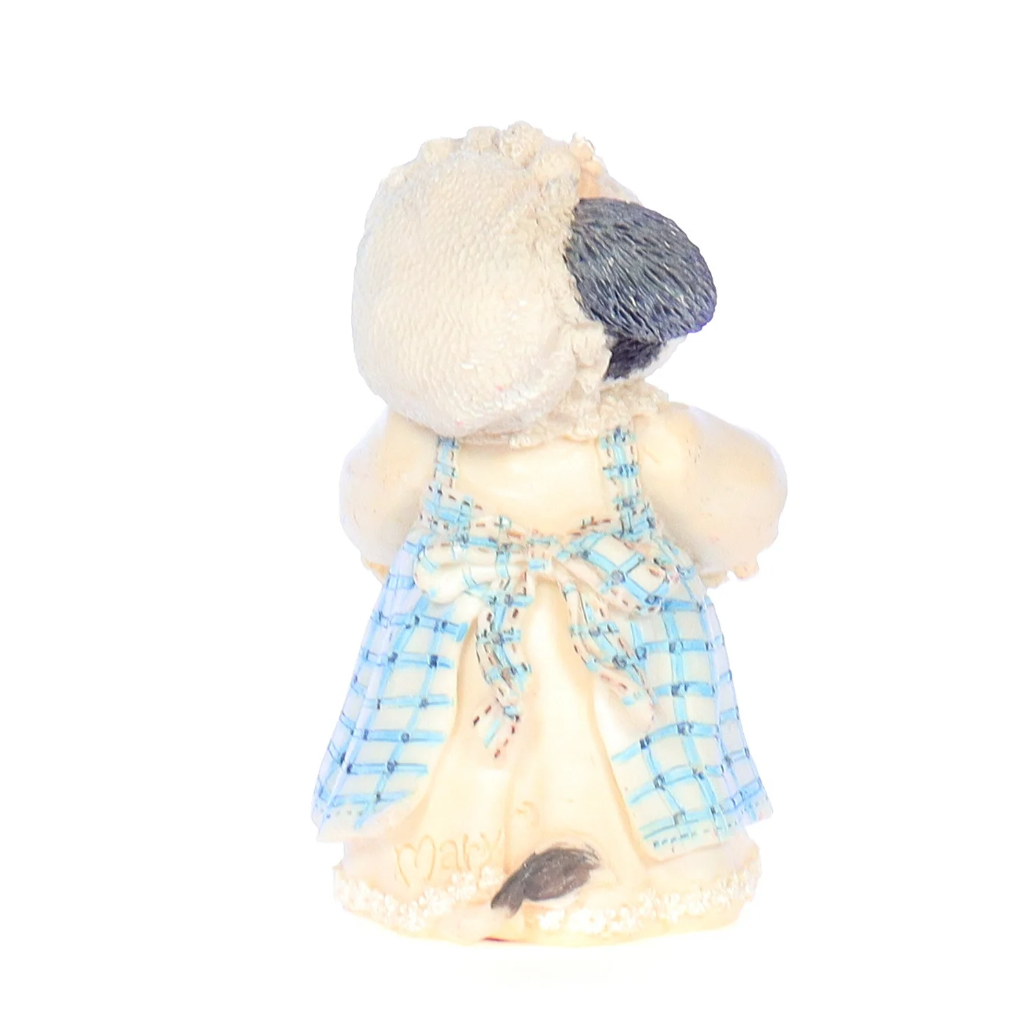 Marys Moo Moos Vintage Resin Spring Figurine 167517 Milk Maid 1995 3" - Image 6