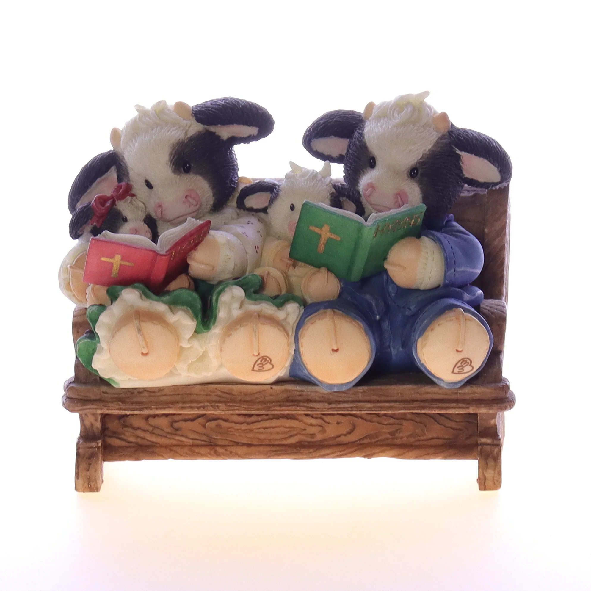 Marys Moo Moos Vintage Resin Family Figurine 372390A Famoo-lies Are For-heifer