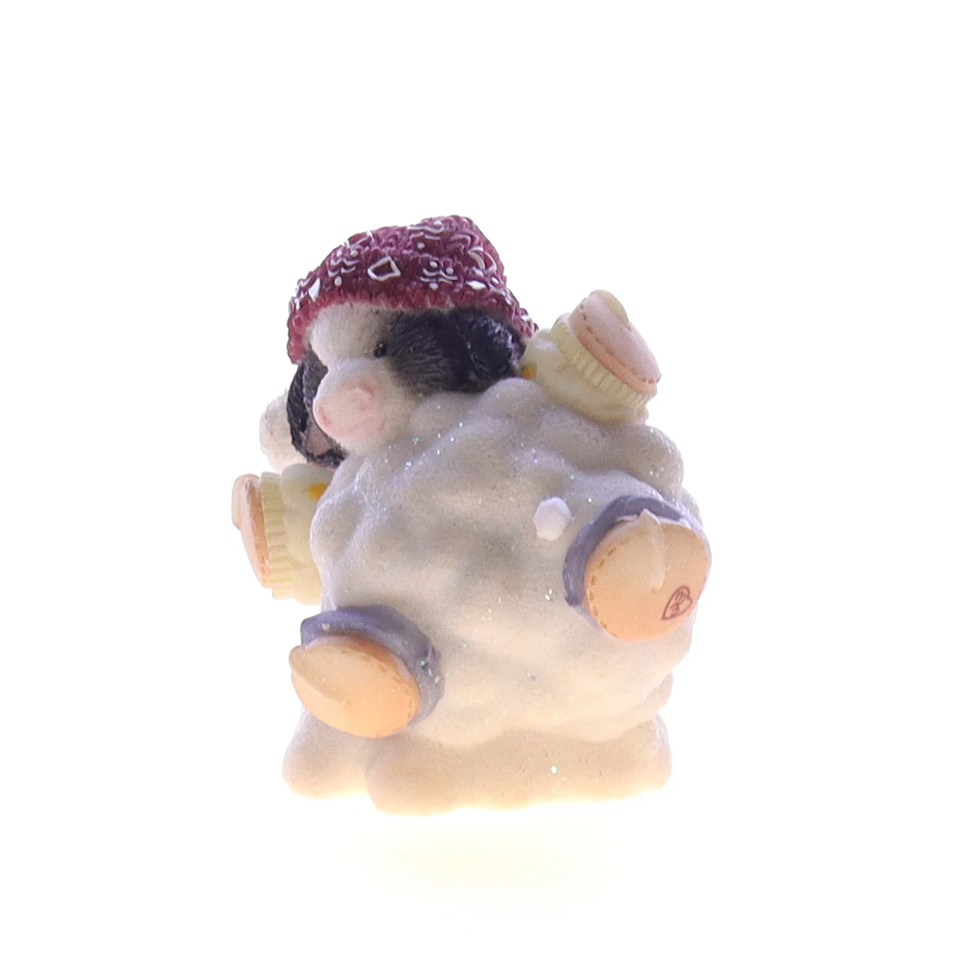 Marys Moo Moos Vintage Resin Christmas Figurine 372749 Rolling Pasture 1998 2" - Image 2