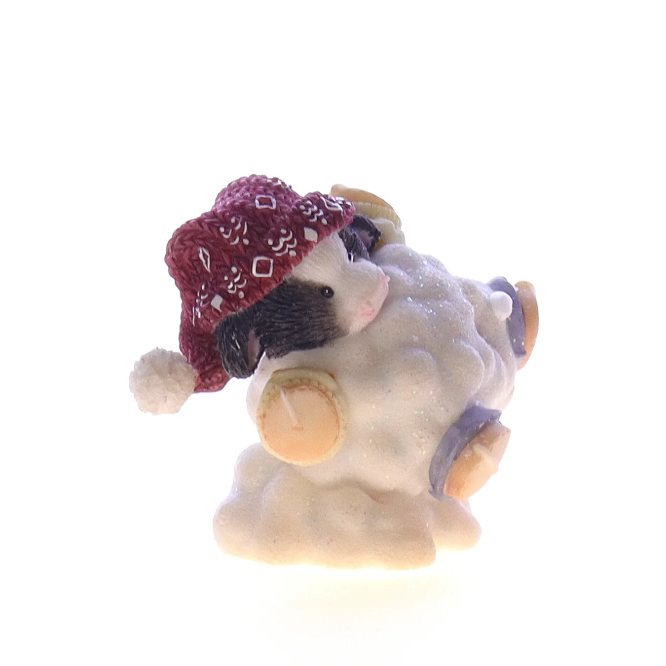 Marys Moo Moos Vintage Resin Christmas Figurine 372749 Rolling Pasture 1998 2" - Image 8