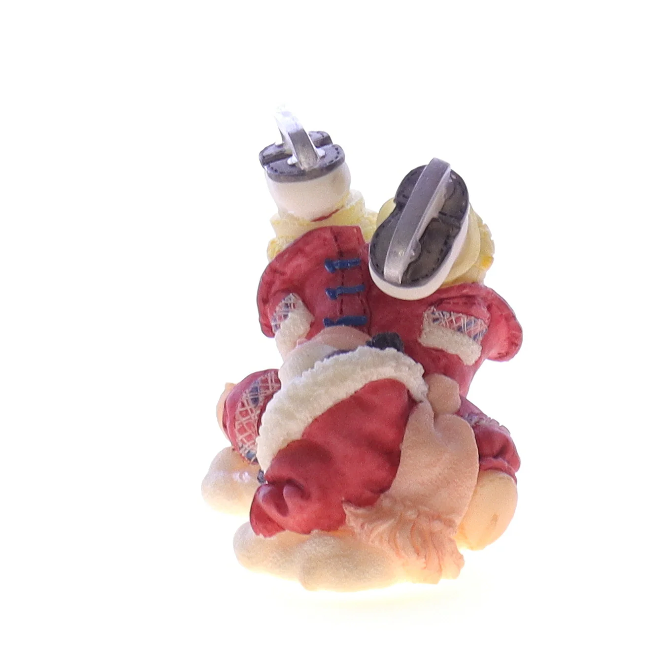 Marys Moo Moos Vintage Resin Christmas Figurine 372765 Falling For Moo 1998 2.25" - Image 3