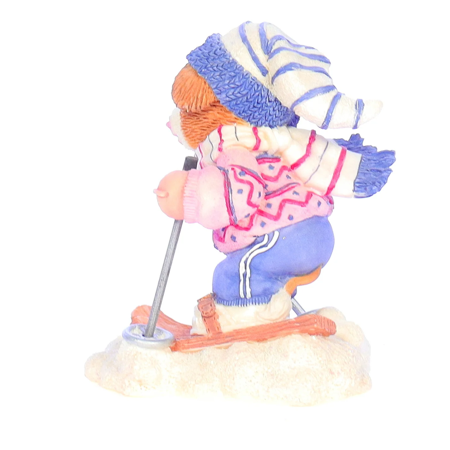 Marys Moo Moos Vintage Resin Christmas Figurine 548944 Barn To Ski 1999 3.5" - Image 5