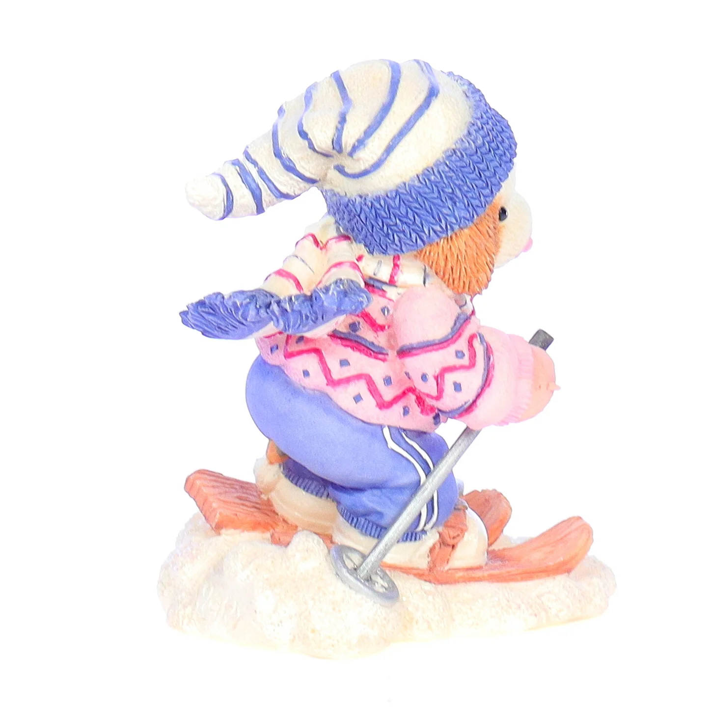 Marys Moo Moos Vintage Resin Christmas Figurine 548944 Barn To Ski 1999 3.5" - Image 8