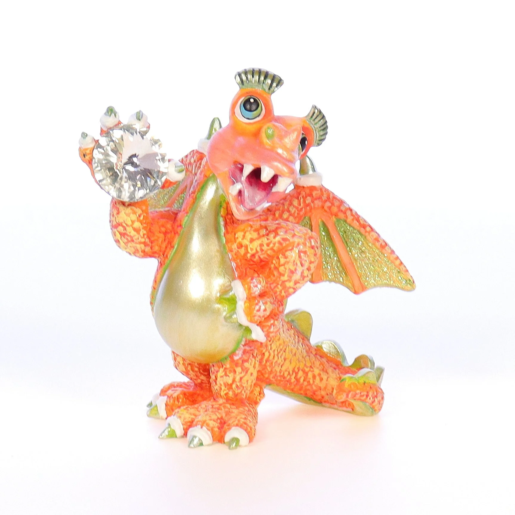 Mood Dragons Vintage 1998 Resin Figurine Flirty CP10478