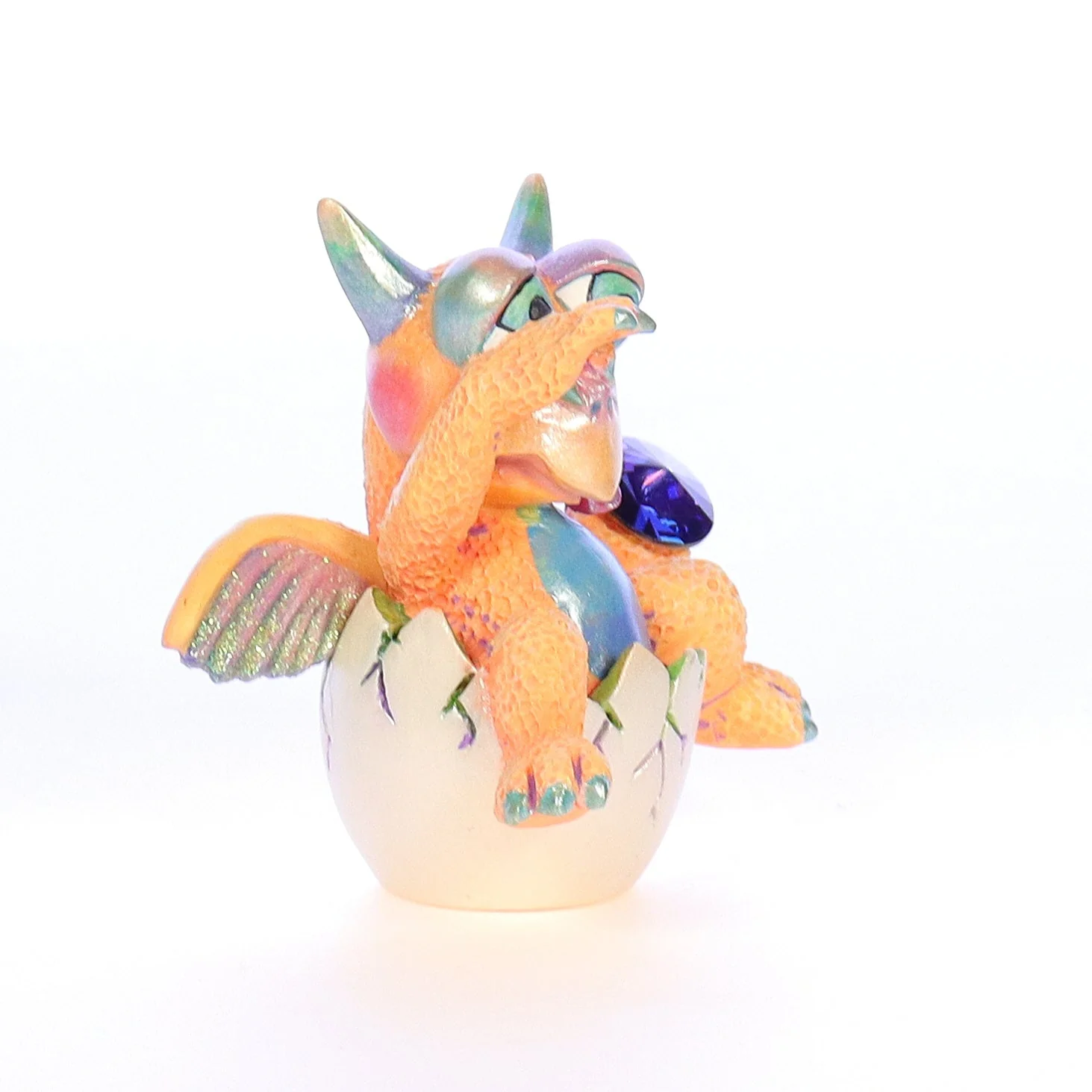 Mood Dragons Vintage 1998 Resin Figurine Stinky CP26348 - Image 8