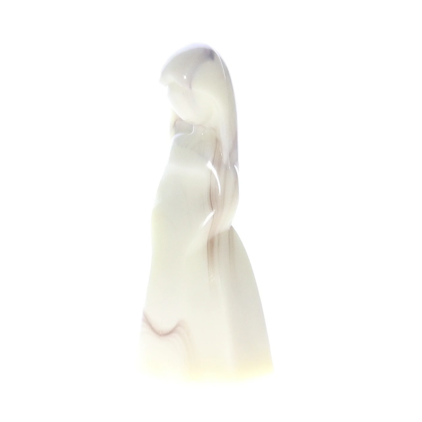 Mosser Glass Vintage 1980 4 Inch Glass Figurine Jenny Cameo-Bronze - Image 2