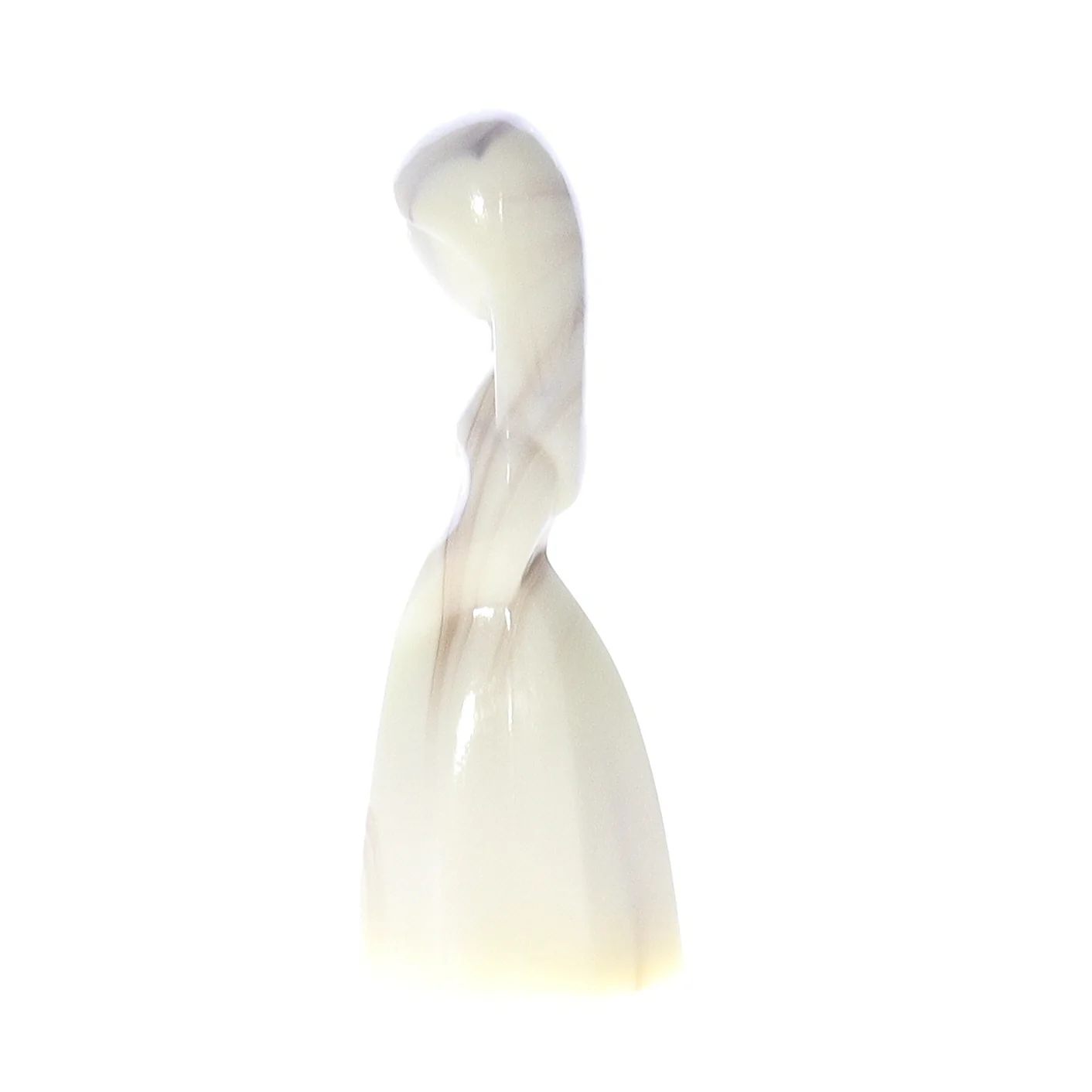 Mosser Glass Vintage 1980 4 Inch Glass Figurine Jenny Cameo-Bronze - Image 3