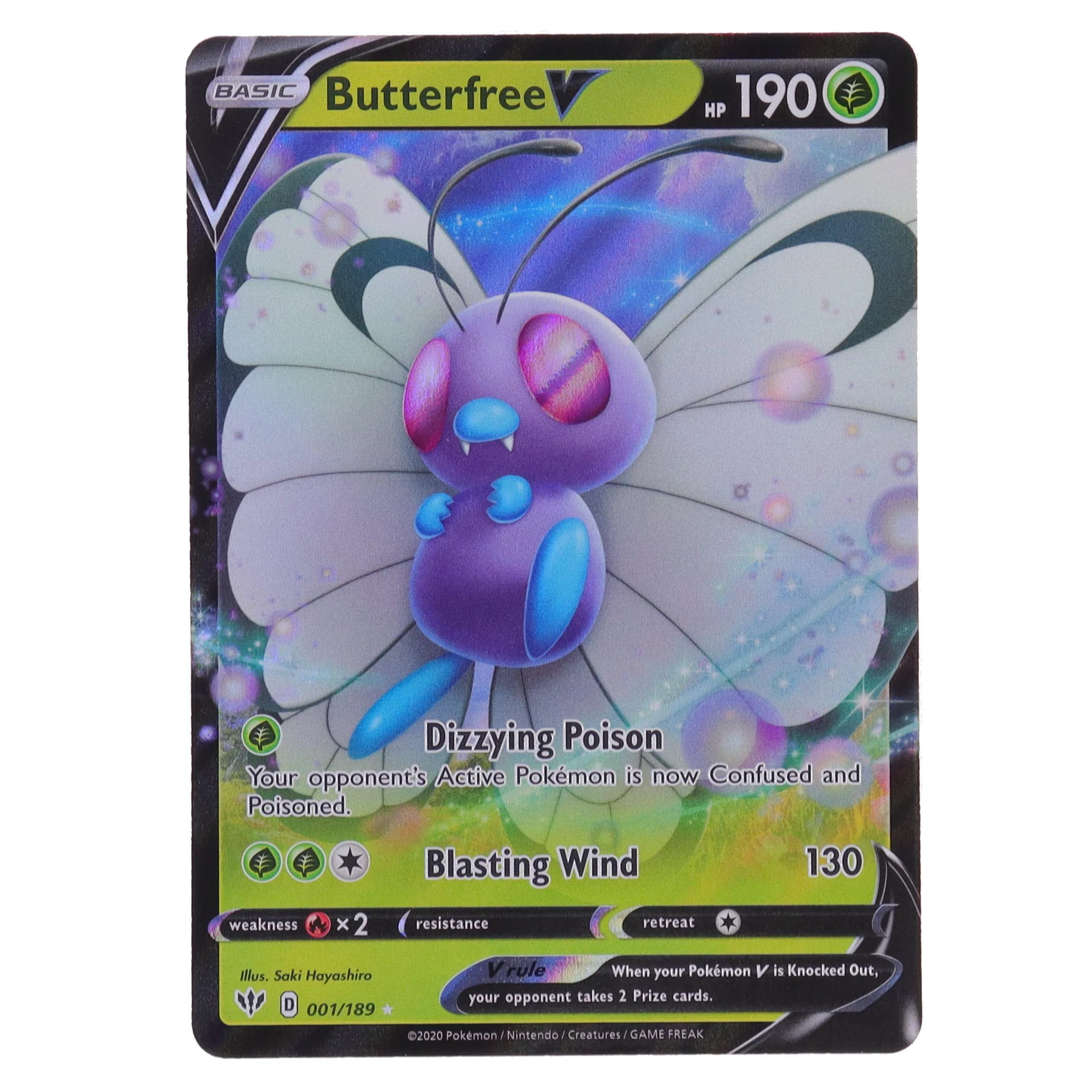 Butterfree V | (Ultra Rare : Darkness Ablaze #1)