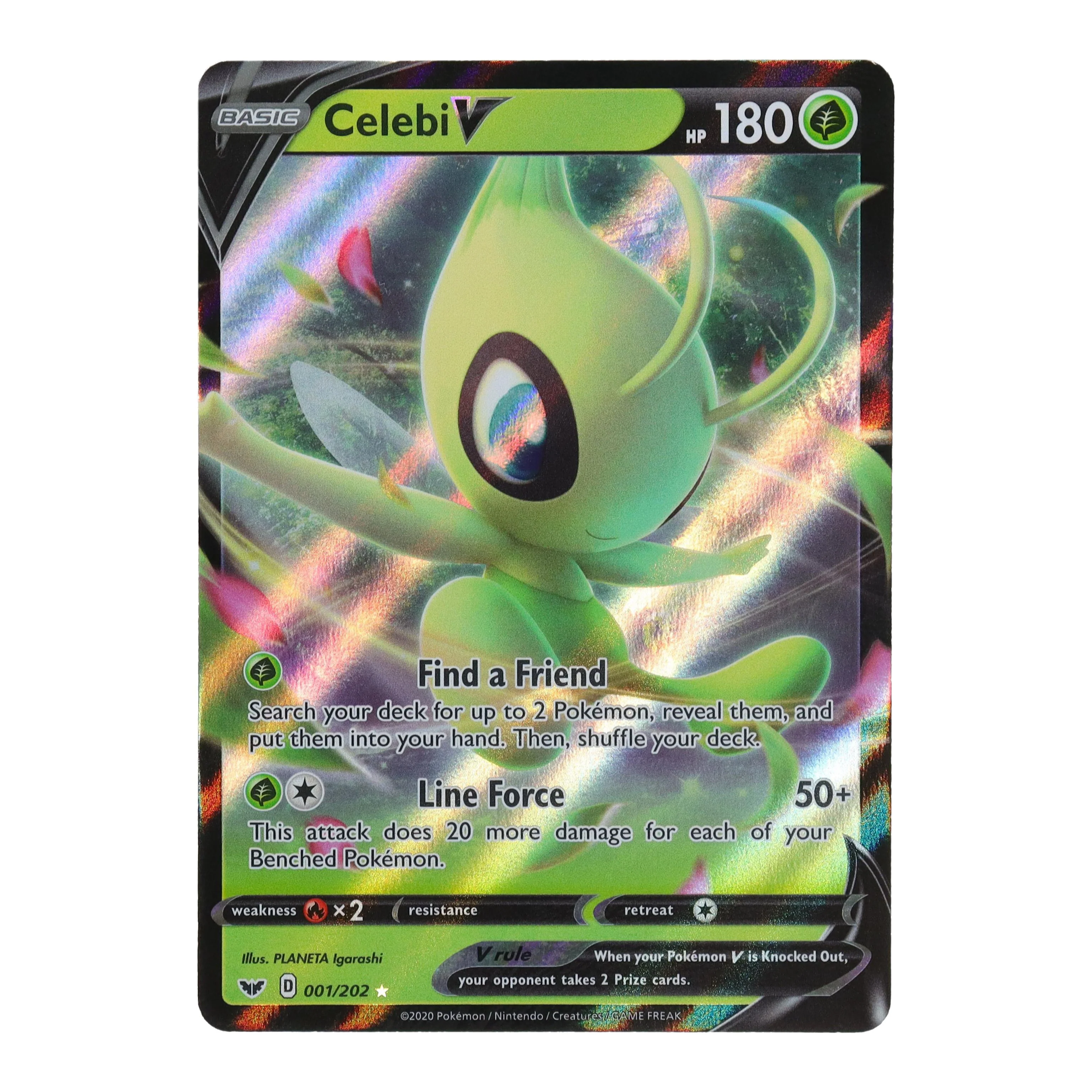 Celebi V | (Ultra Rare : Sword and Shield #1)