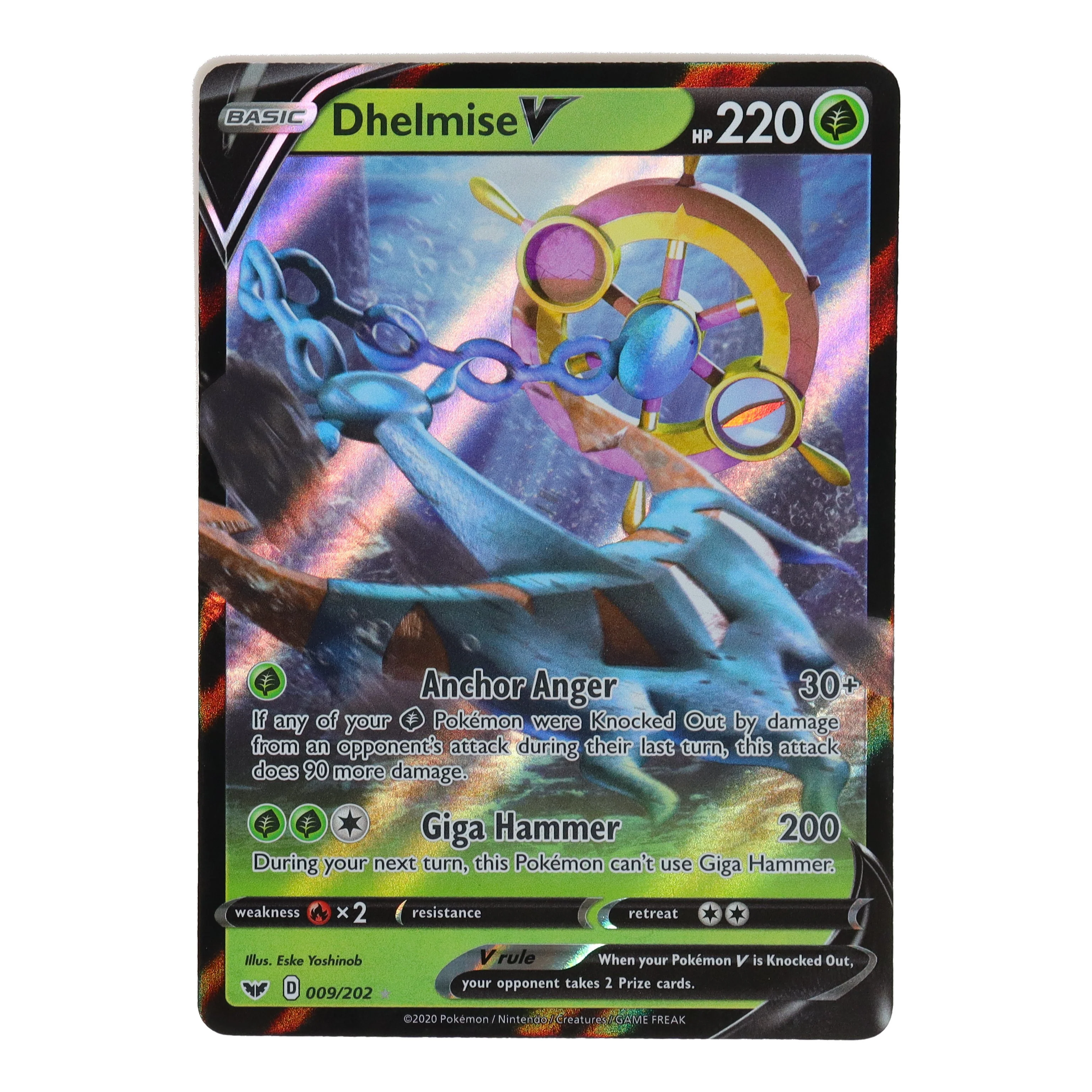 Dhelmise V | (Ultra Rare : Sword and Shield #9)