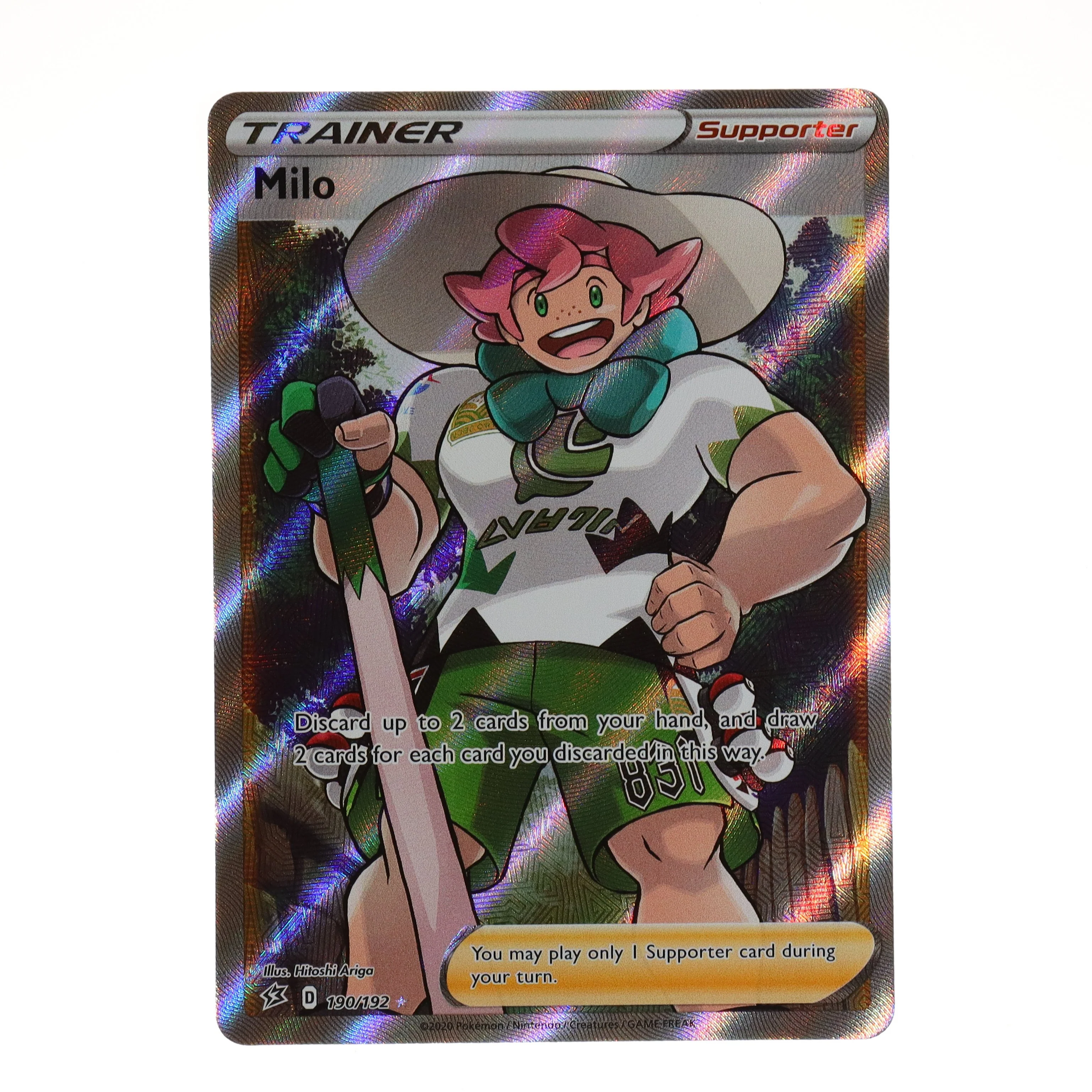 Milo | (Full Art Ultra Rare : Rebel Clash #190)